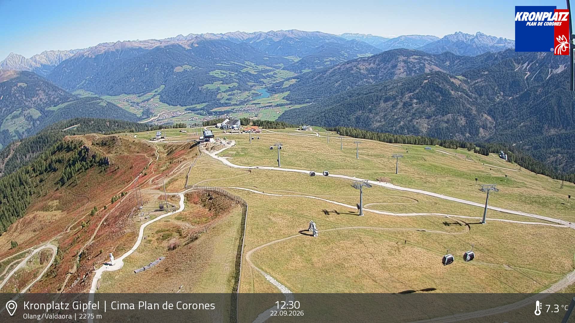 Archiv Foto Webcam Olang, Südtirol