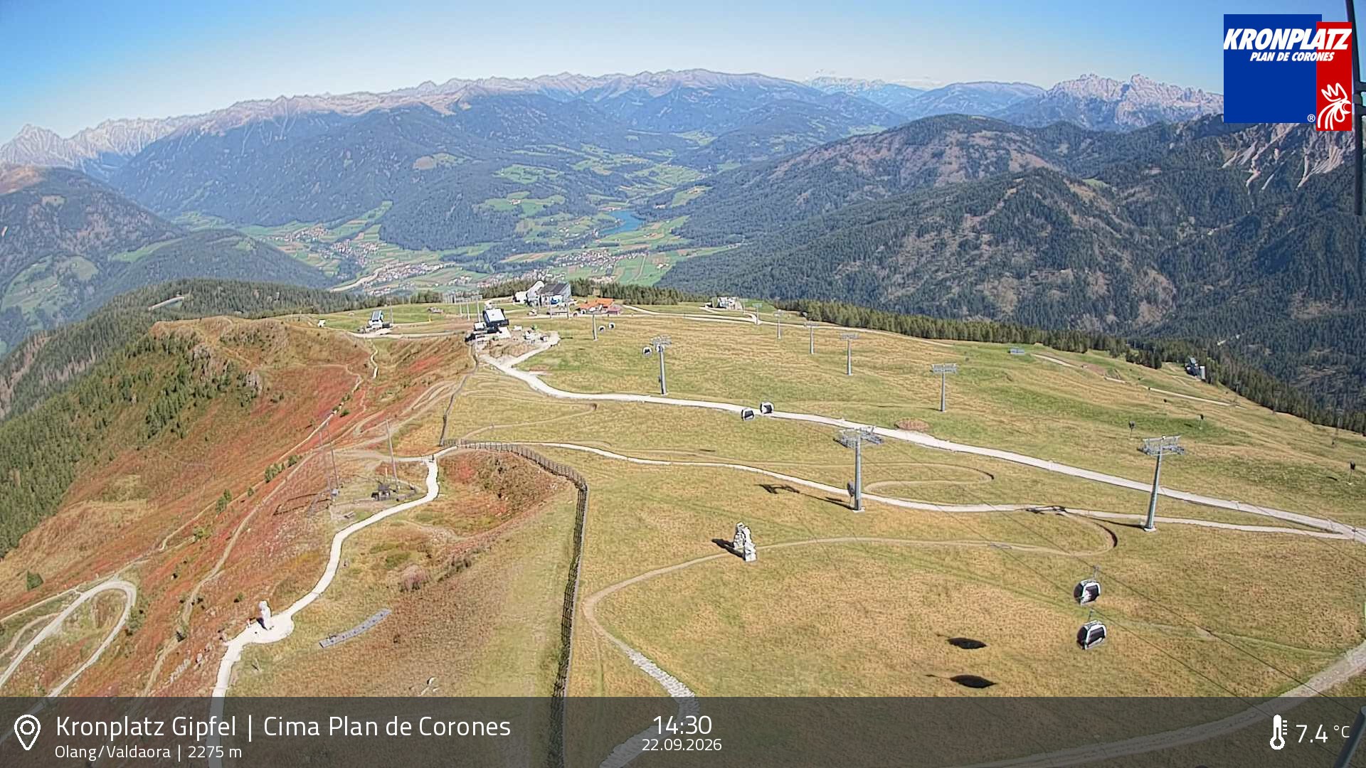 Archiv Foto Webcam Olang, Südtirol