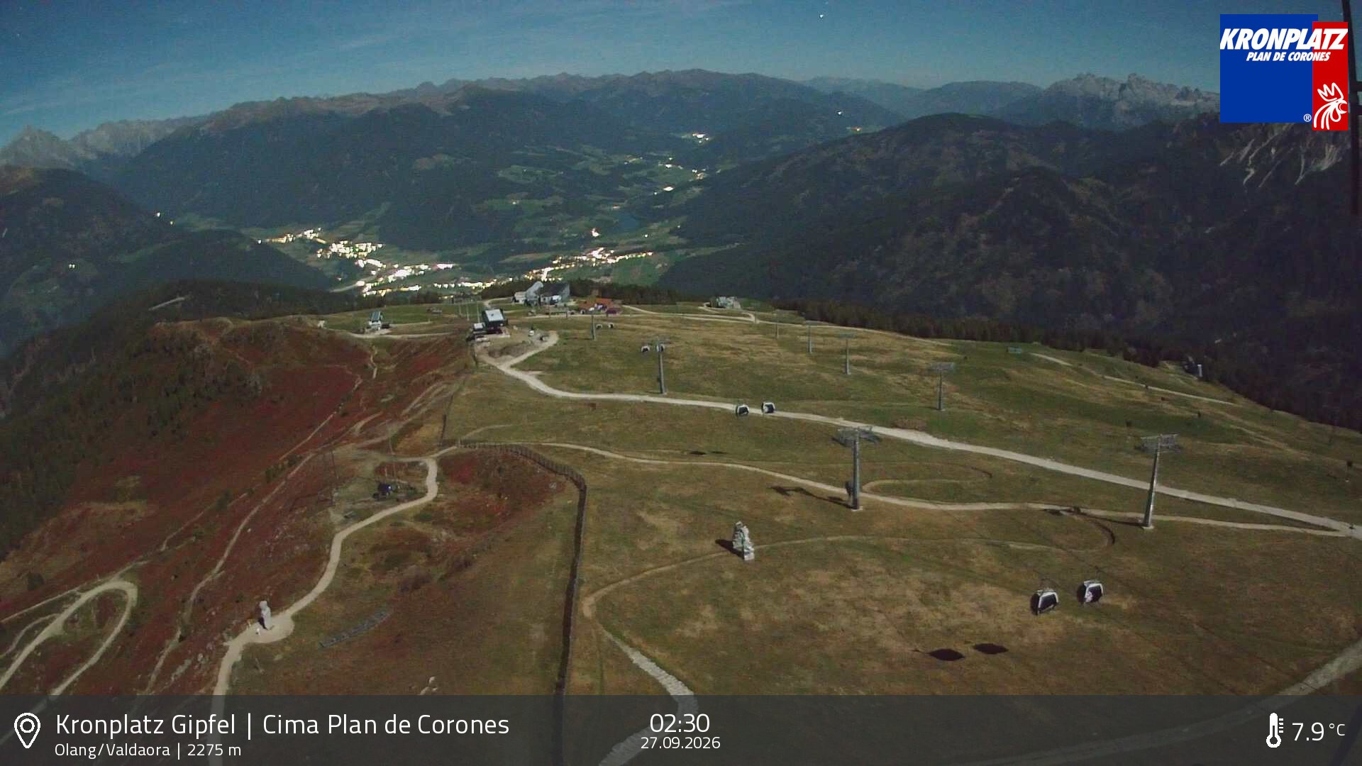 Archiv Foto Webcam Olang, Südtirol