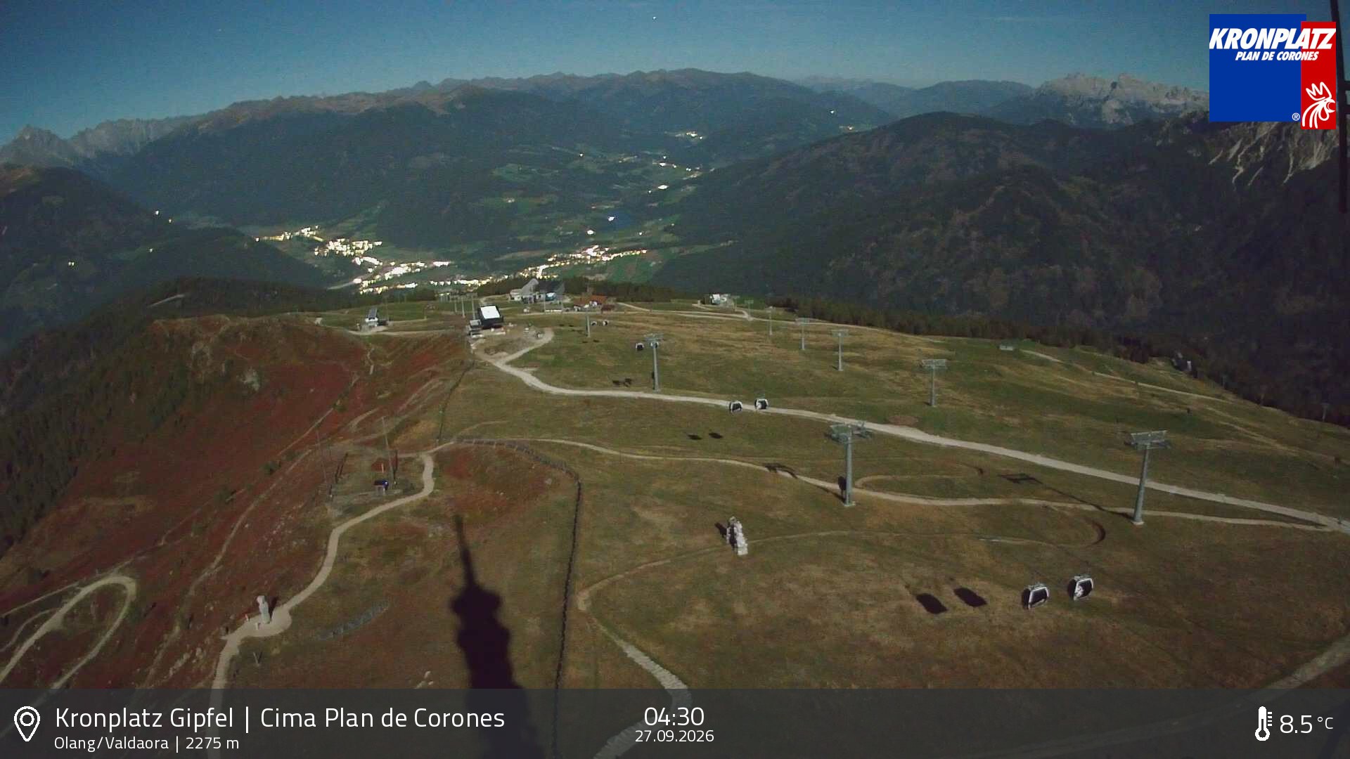 Archiv Foto Webcam Olang, Südtirol