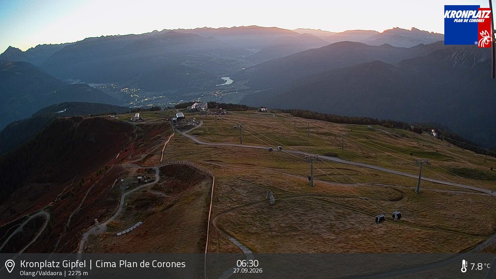 Archiv Foto Webcam Olang, Südtirol