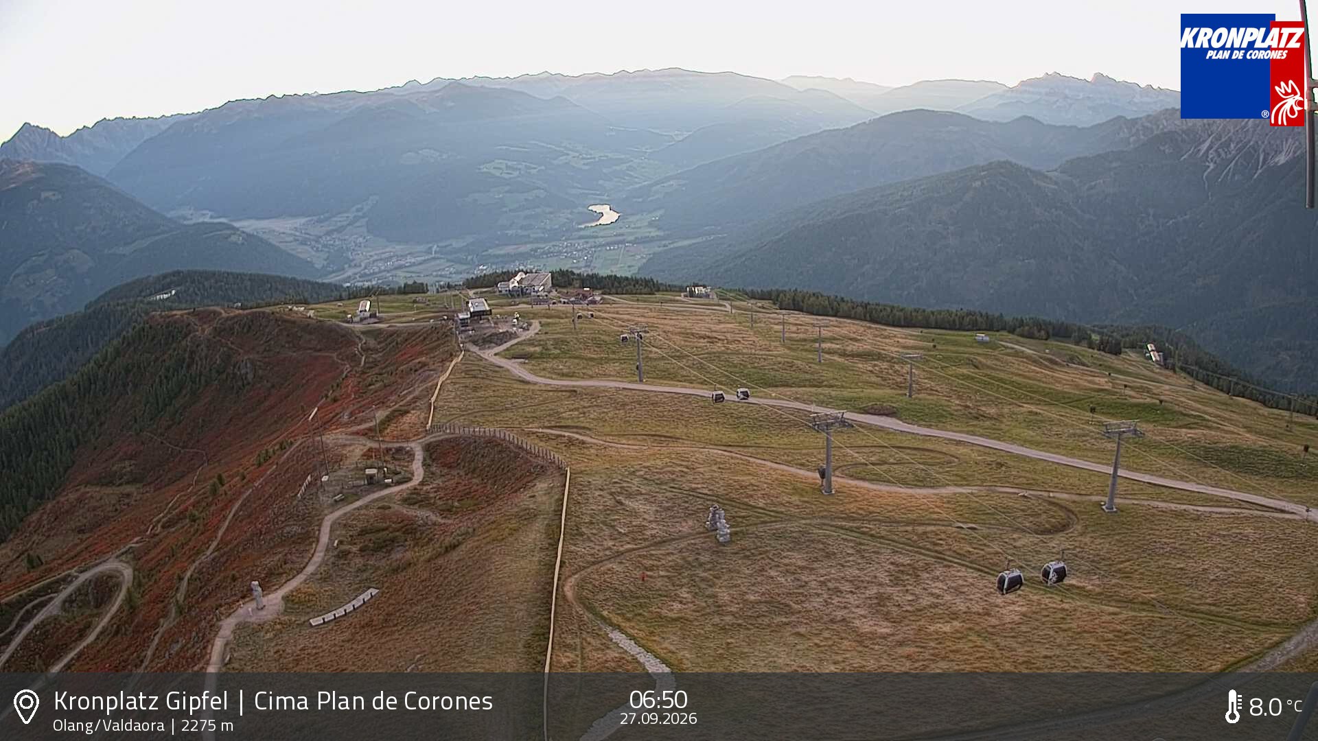 Archiv Foto Webcam Olang, Südtirol