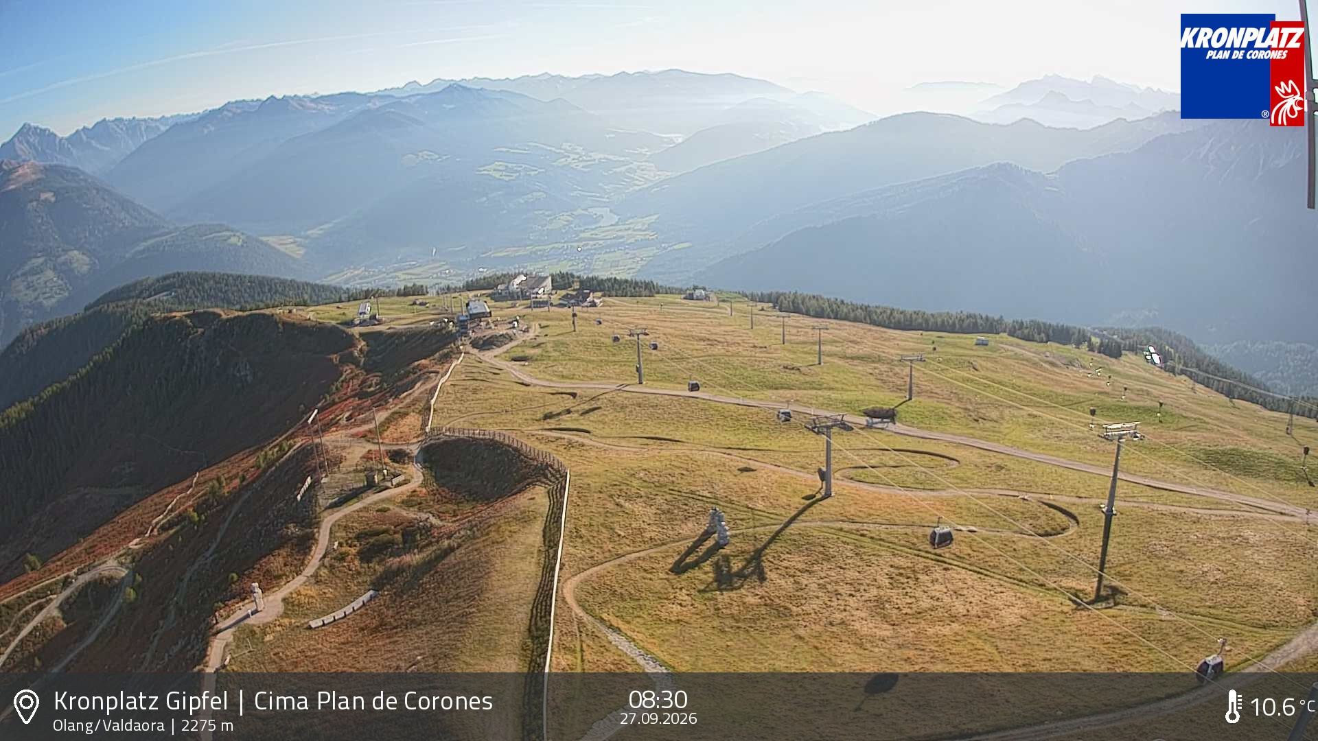 Archiv Foto Webcam Olang, Südtirol