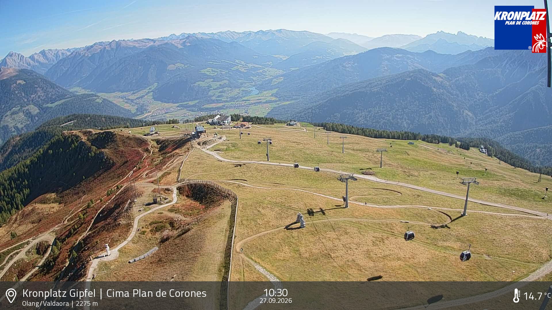 Archiv Foto Webcam Olang, Südtirol