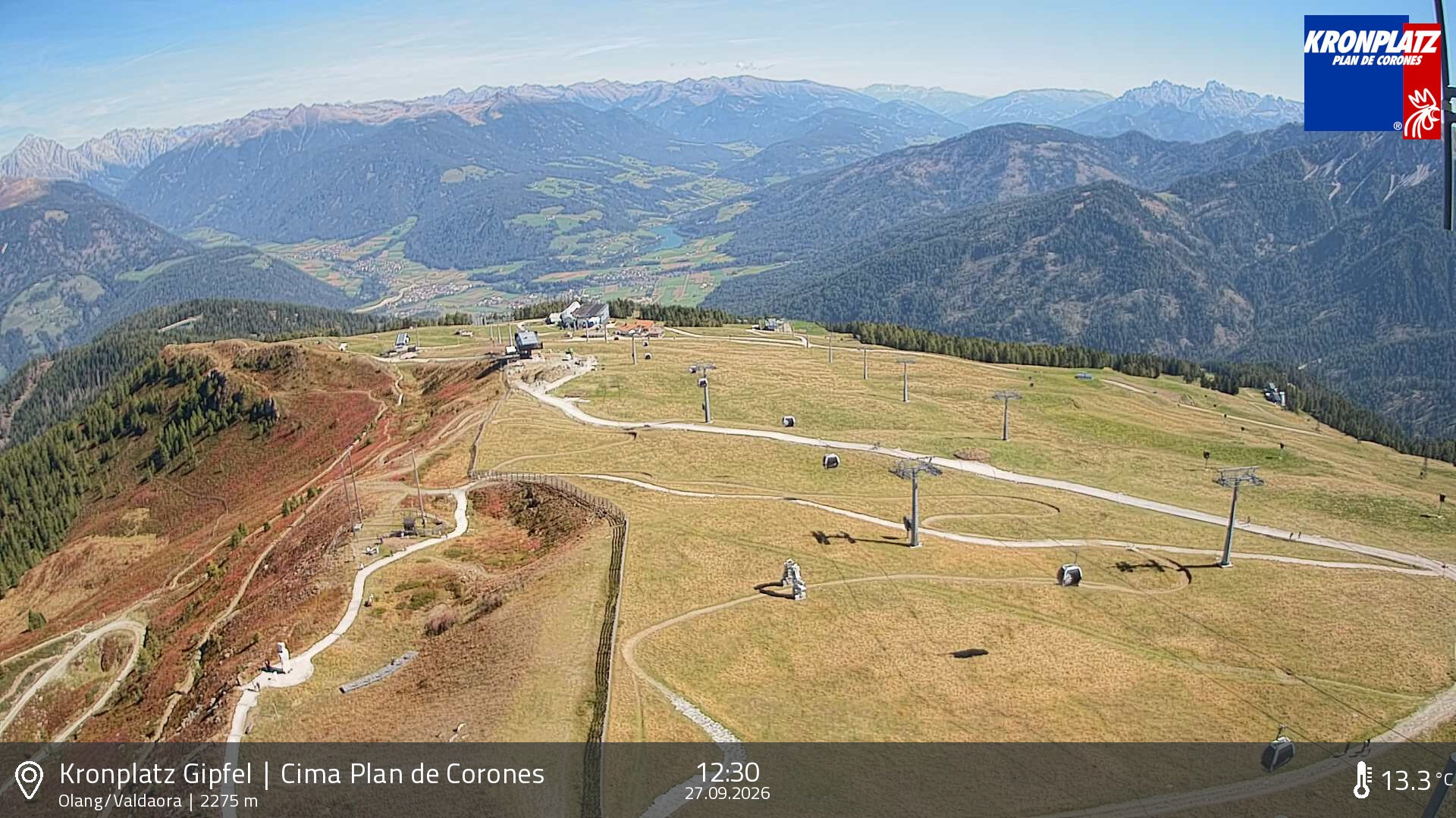 Archiv Foto Webcam Olang, Südtirol