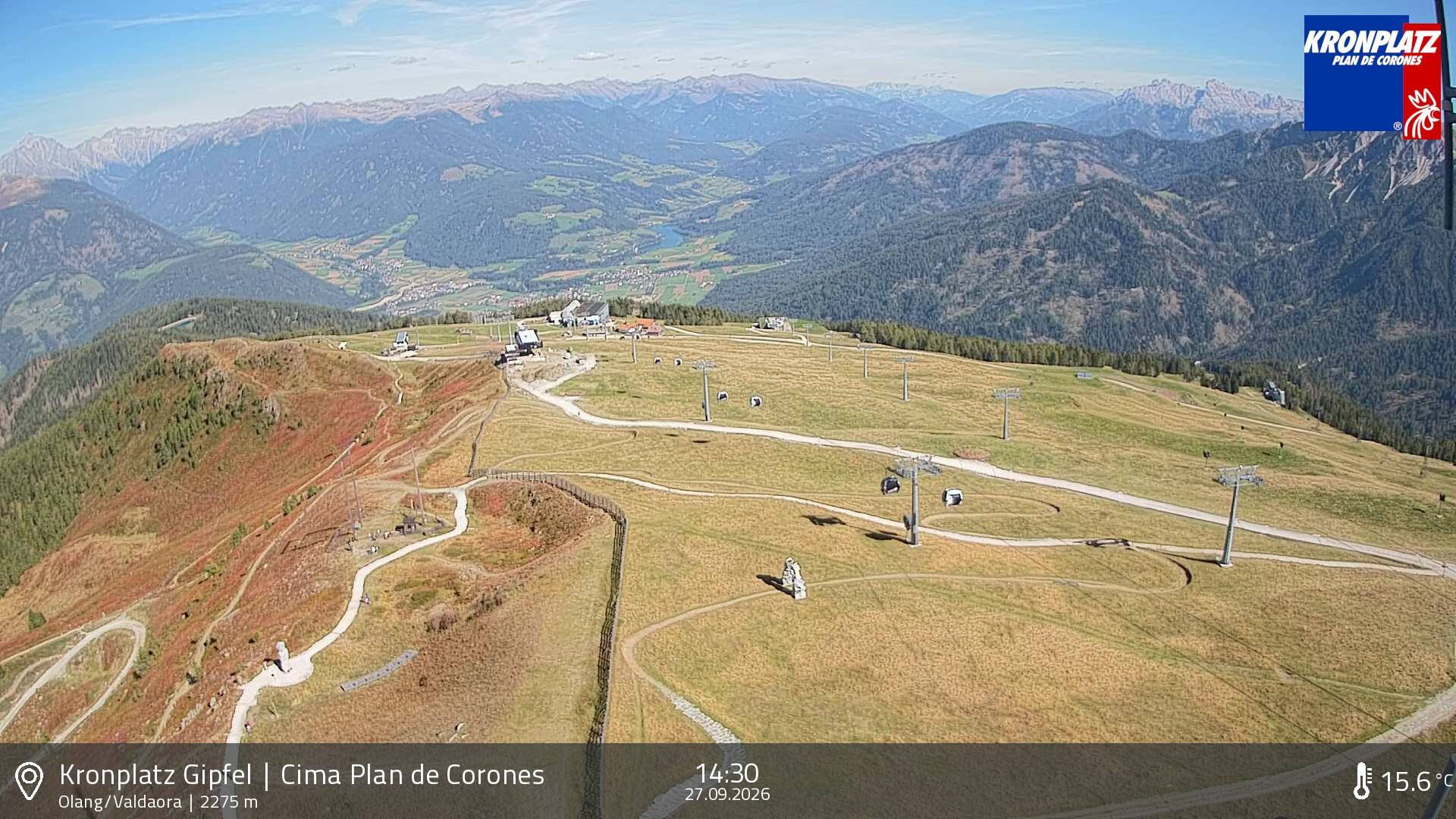 Archiv Foto Webcam Olang, Südtirol