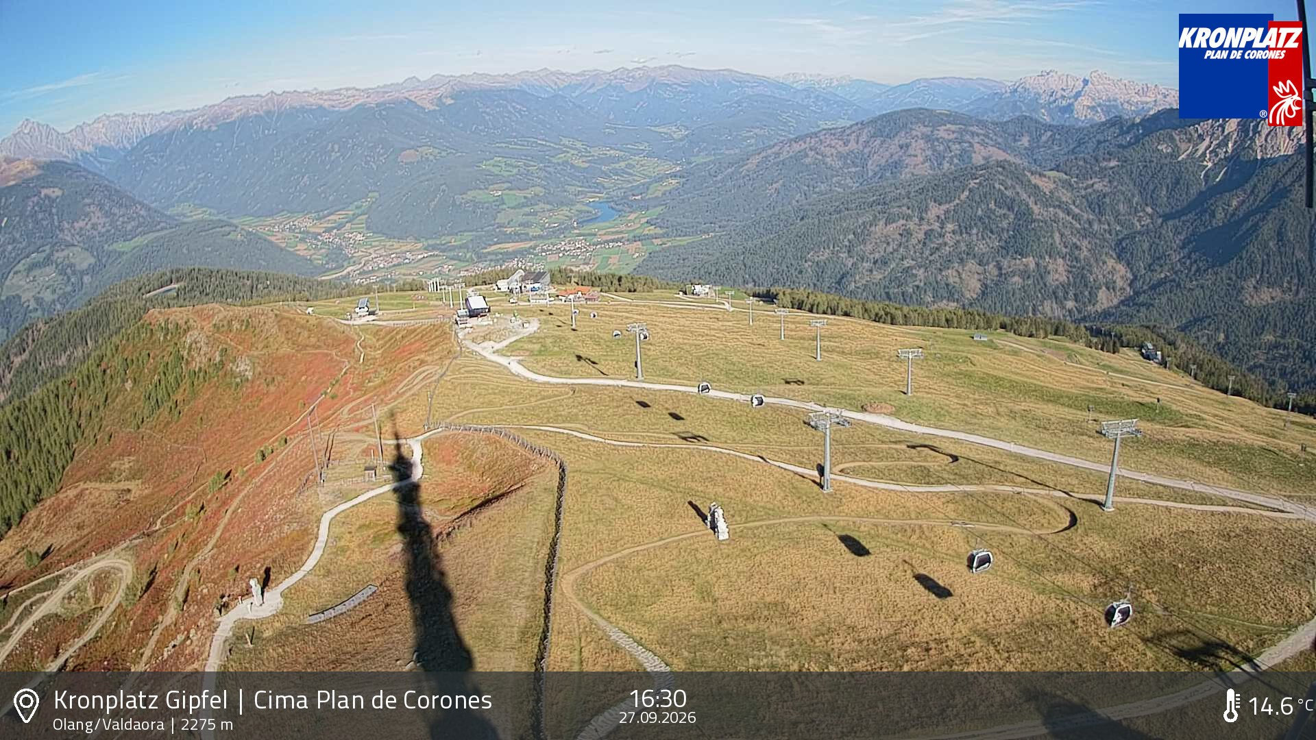Archiv Foto Webcam Olang, Südtirol