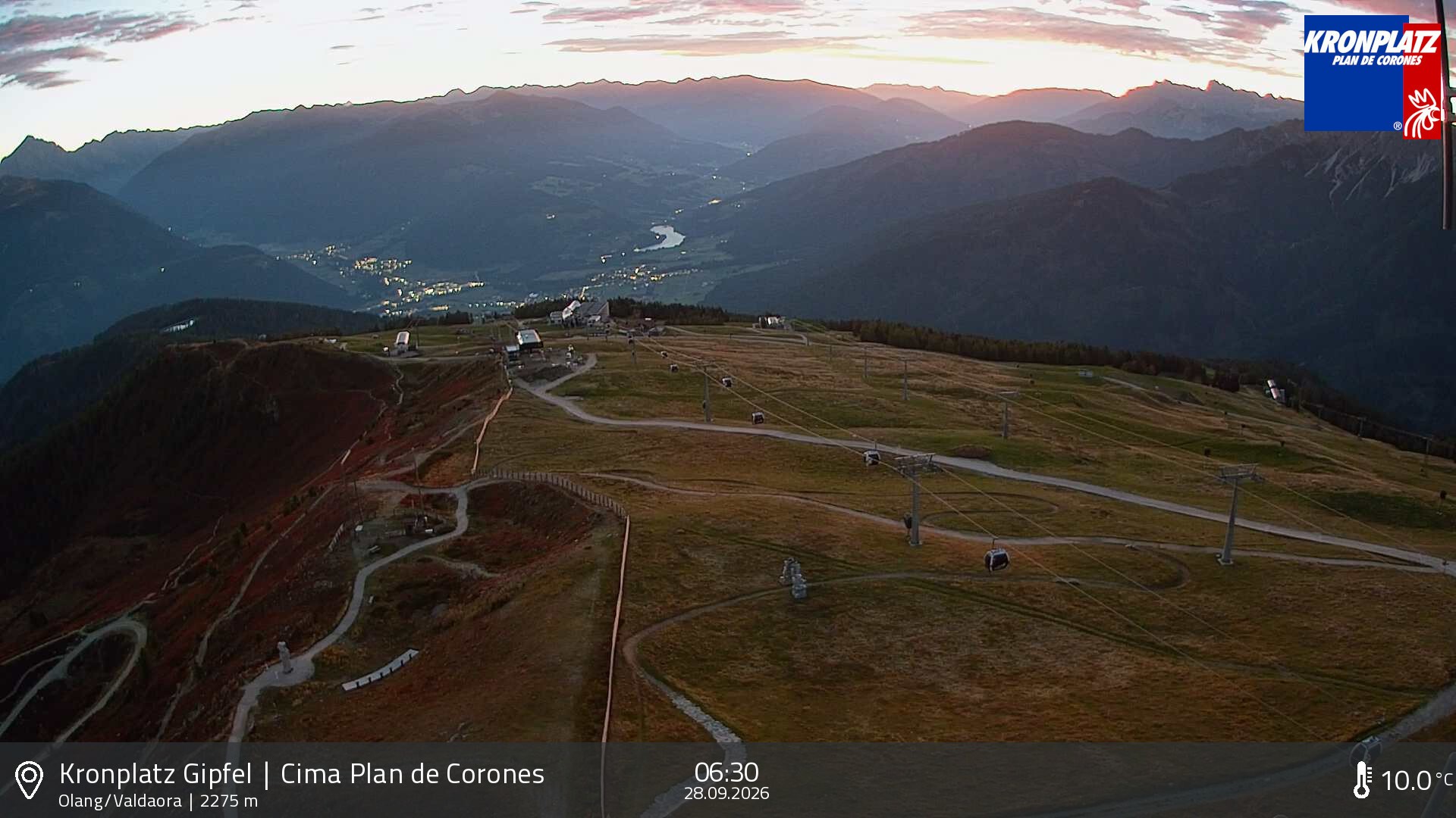 Archiv Foto Webcam Olang, Südtirol