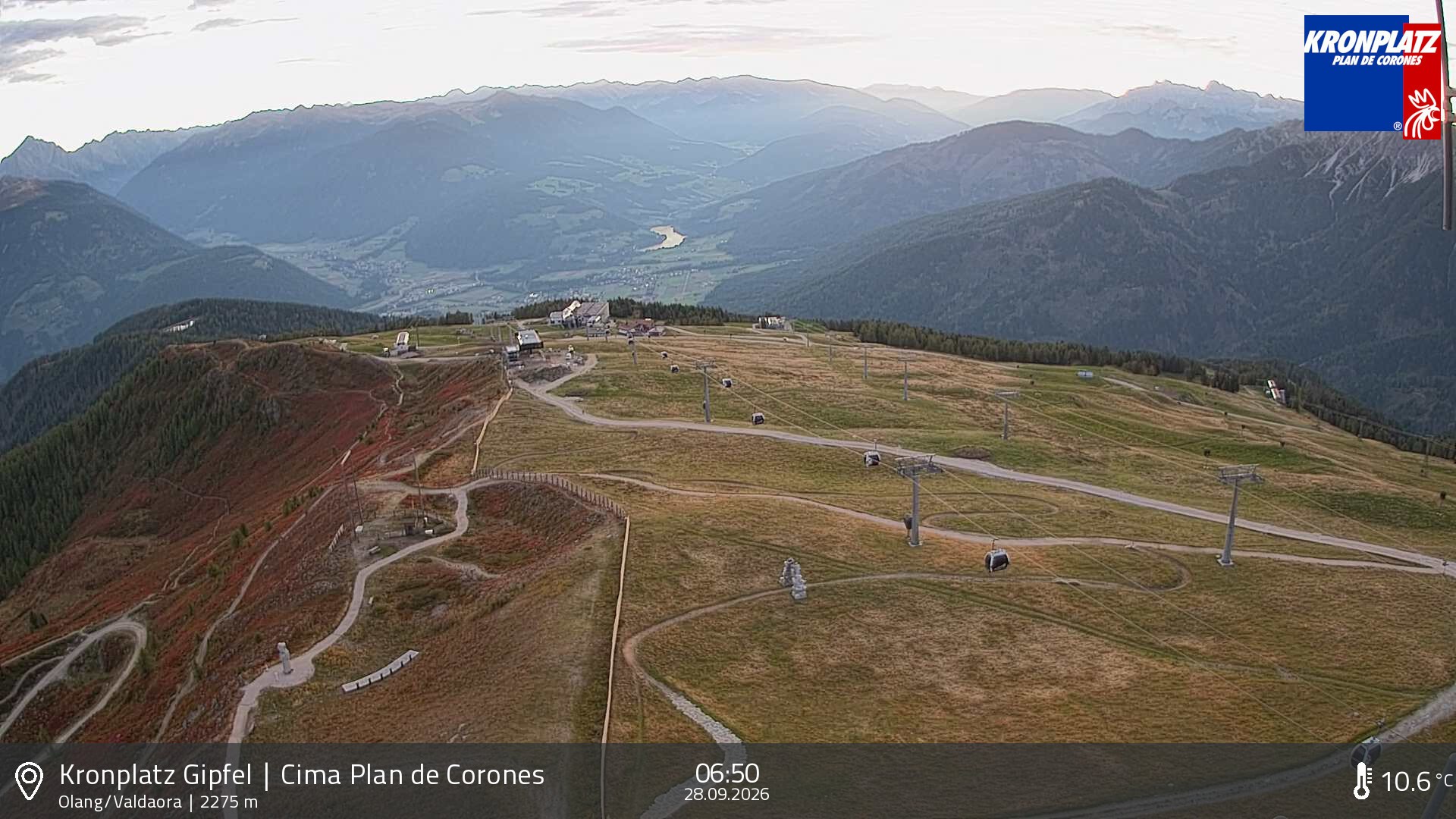 Archiv Foto Webcam Olang, Südtirol