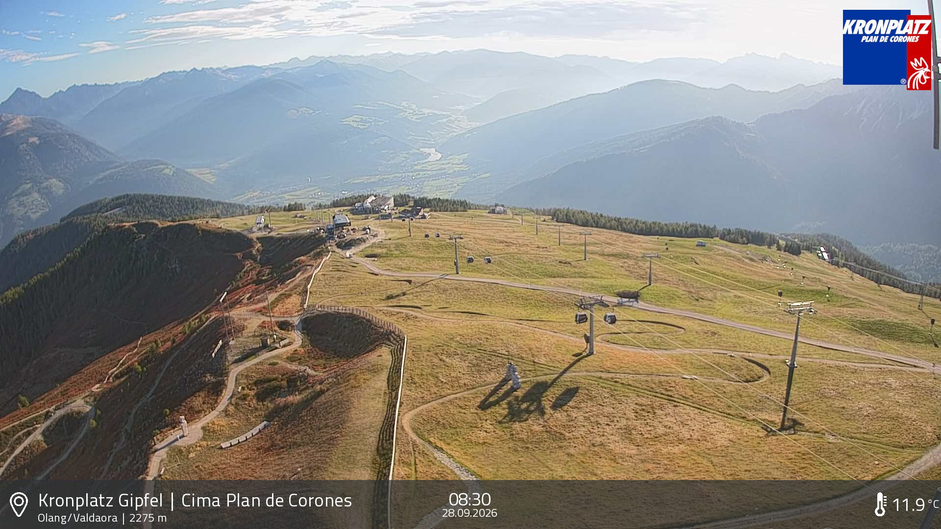Archiv Foto Webcam Olang, Südtirol