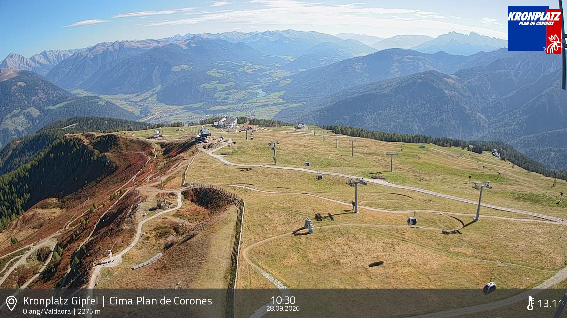 Archiv Foto Webcam Olang, Südtirol
