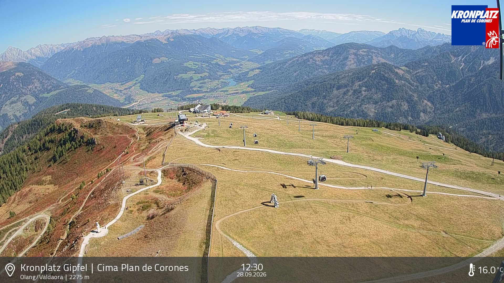 Archiv Foto Webcam Olang, Südtirol