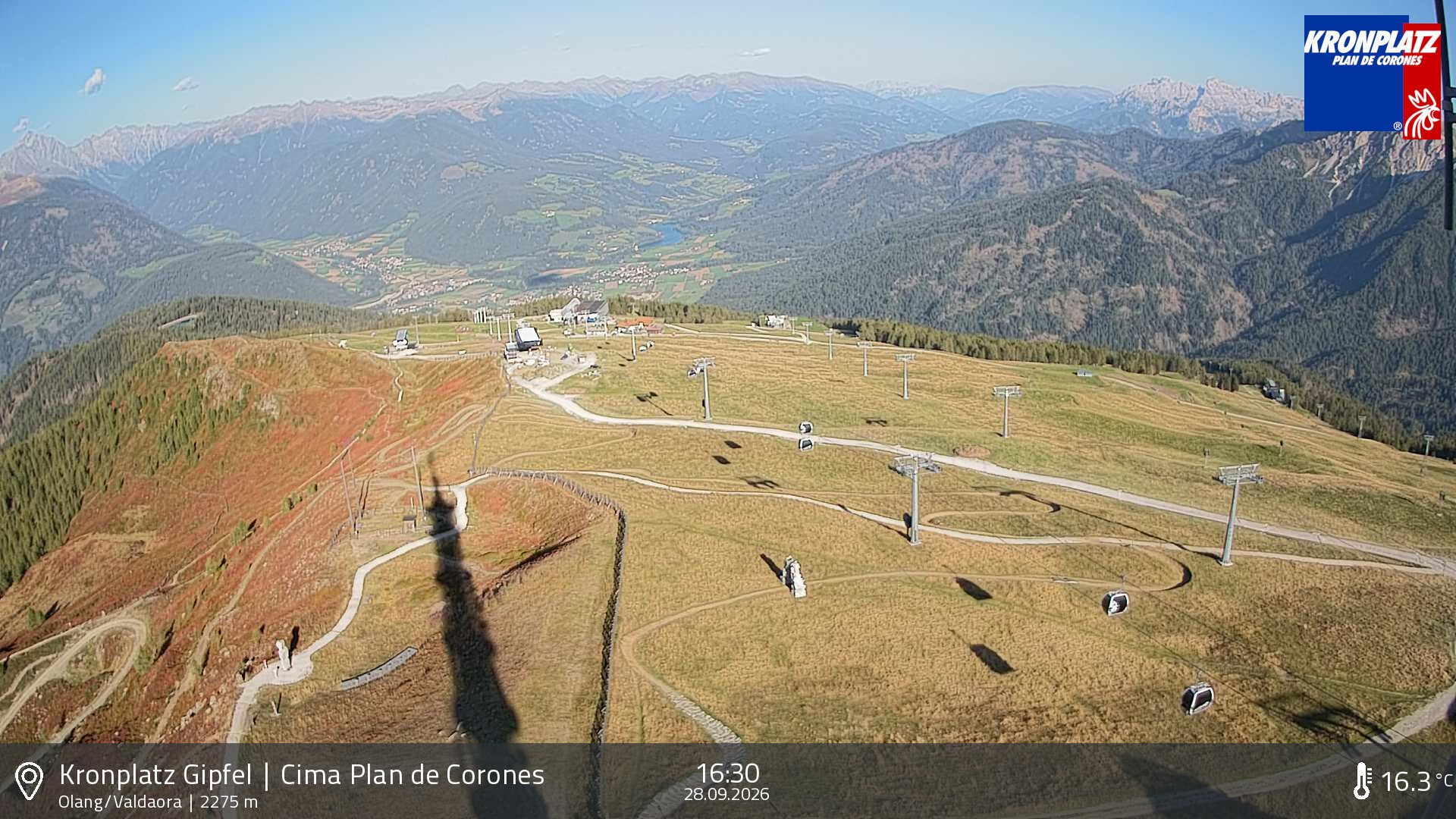 Archiv Foto Webcam Olang, Südtirol