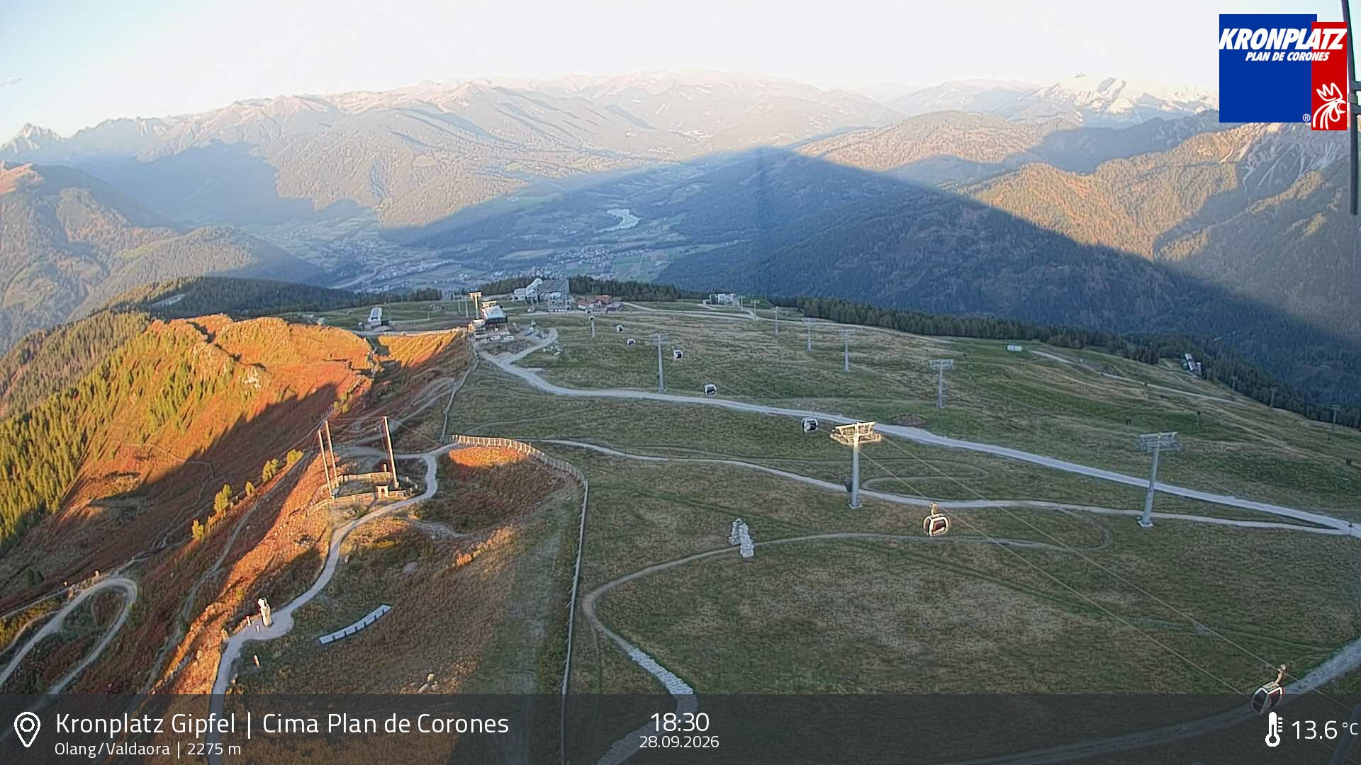 Archiv Foto Webcam Olang, Südtirol