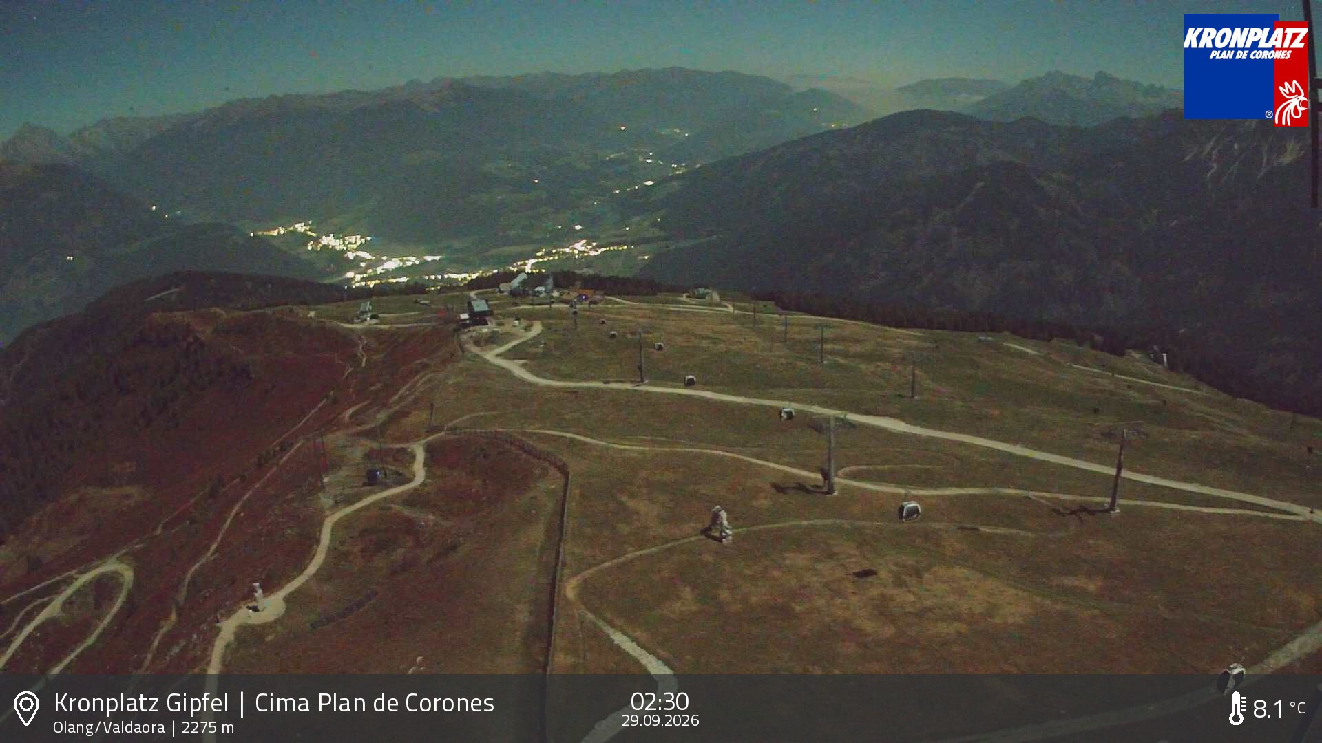 Archiv Foto Webcam Olang, Südtirol