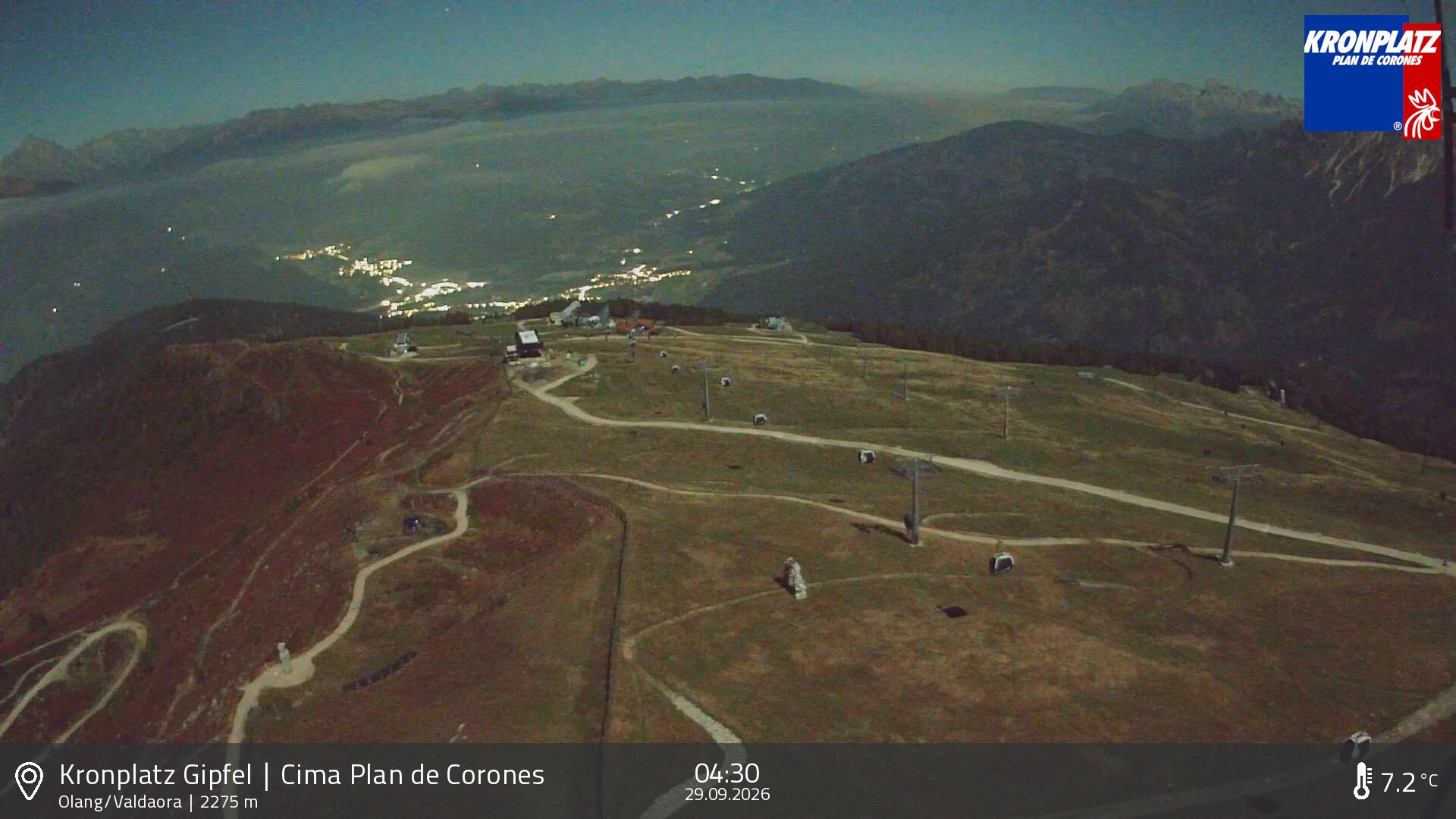 Archiv Foto Webcam Olang, Südtirol