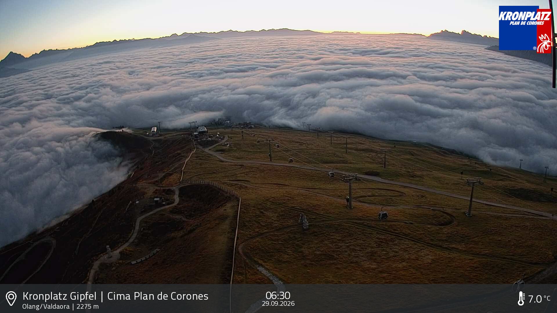 Archiv Foto Webcam Olang, Südtirol