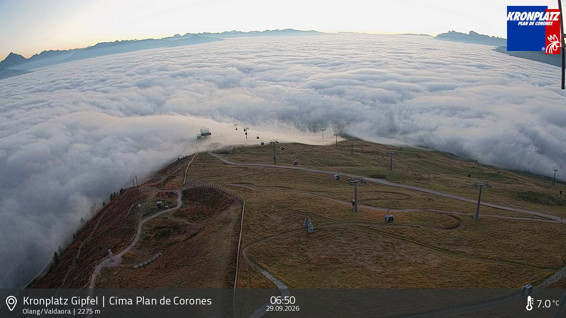 Archiv Foto Webcam Olang, Südtirol