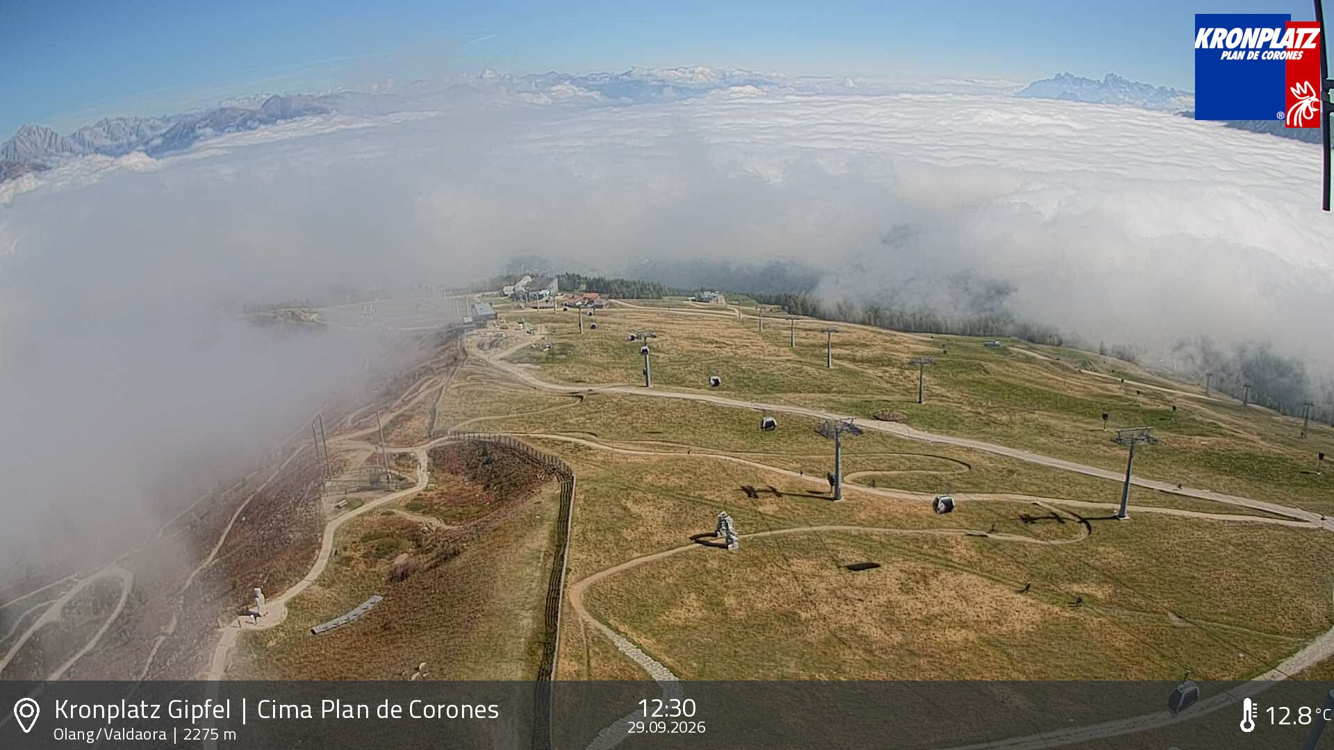 Archiv Foto Webcam Olang, Südtirol
