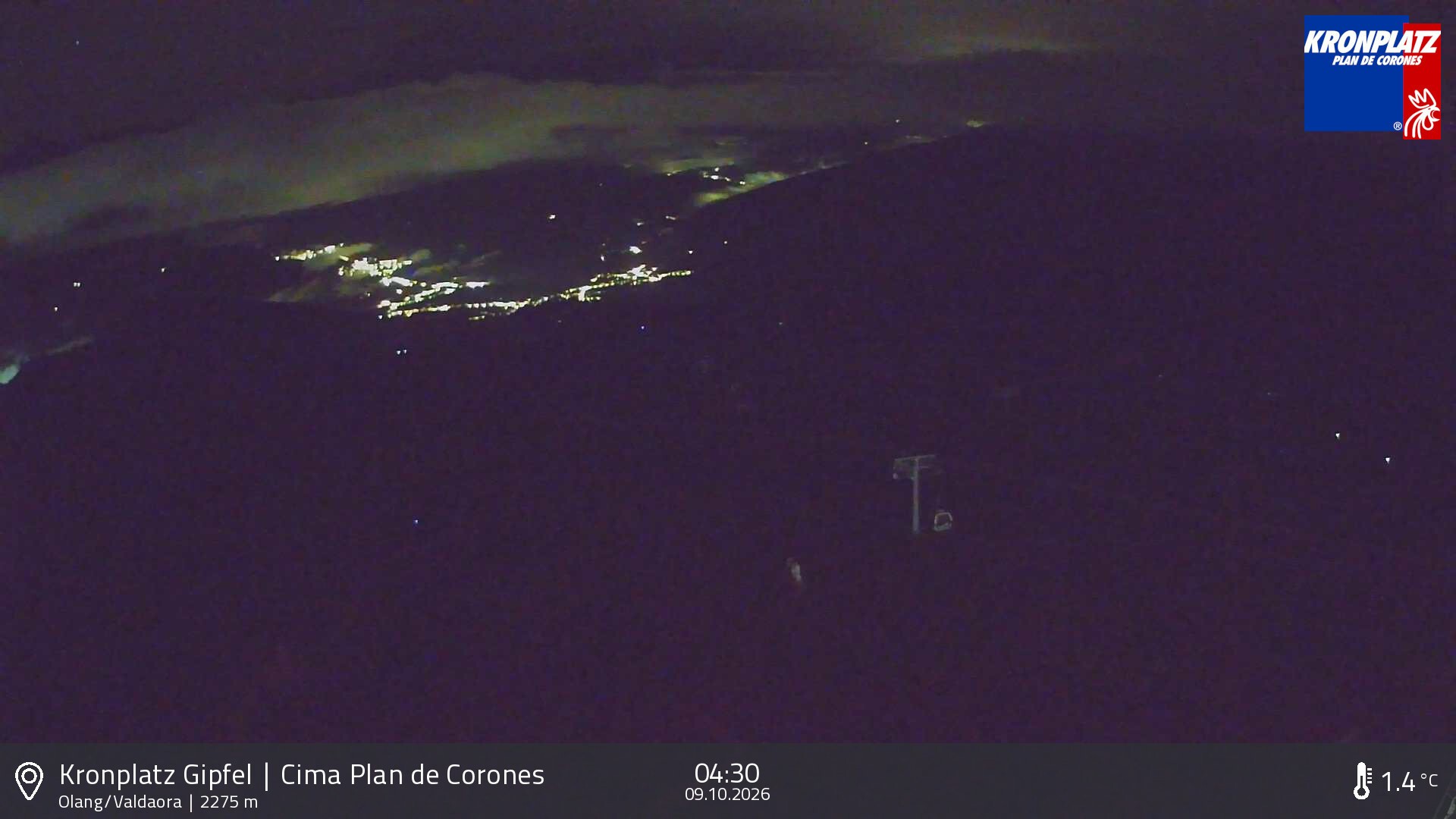 Archiv Foto Webcam Olang, Südtirol