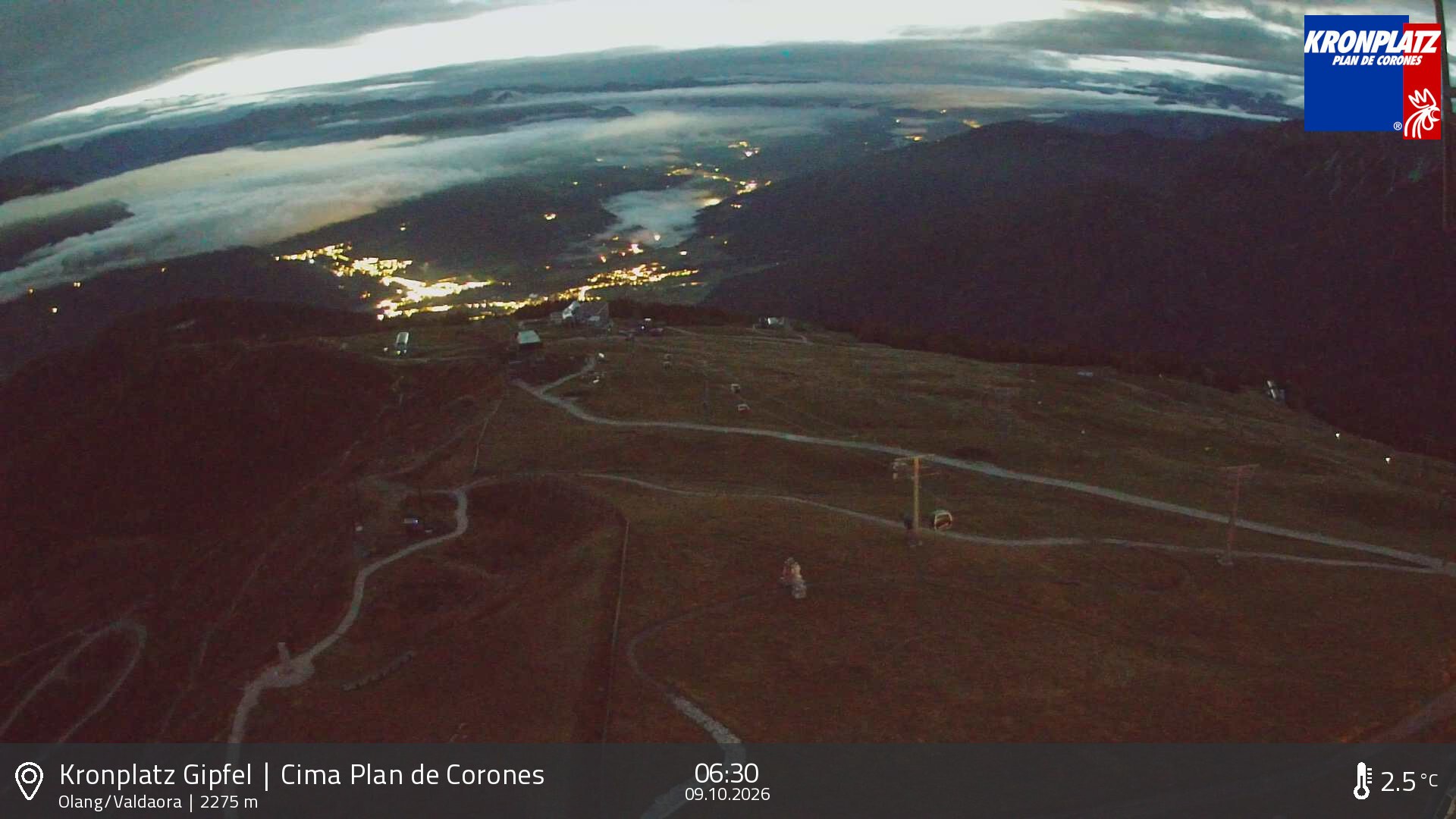 Archiv Foto Webcam Olang, Südtirol