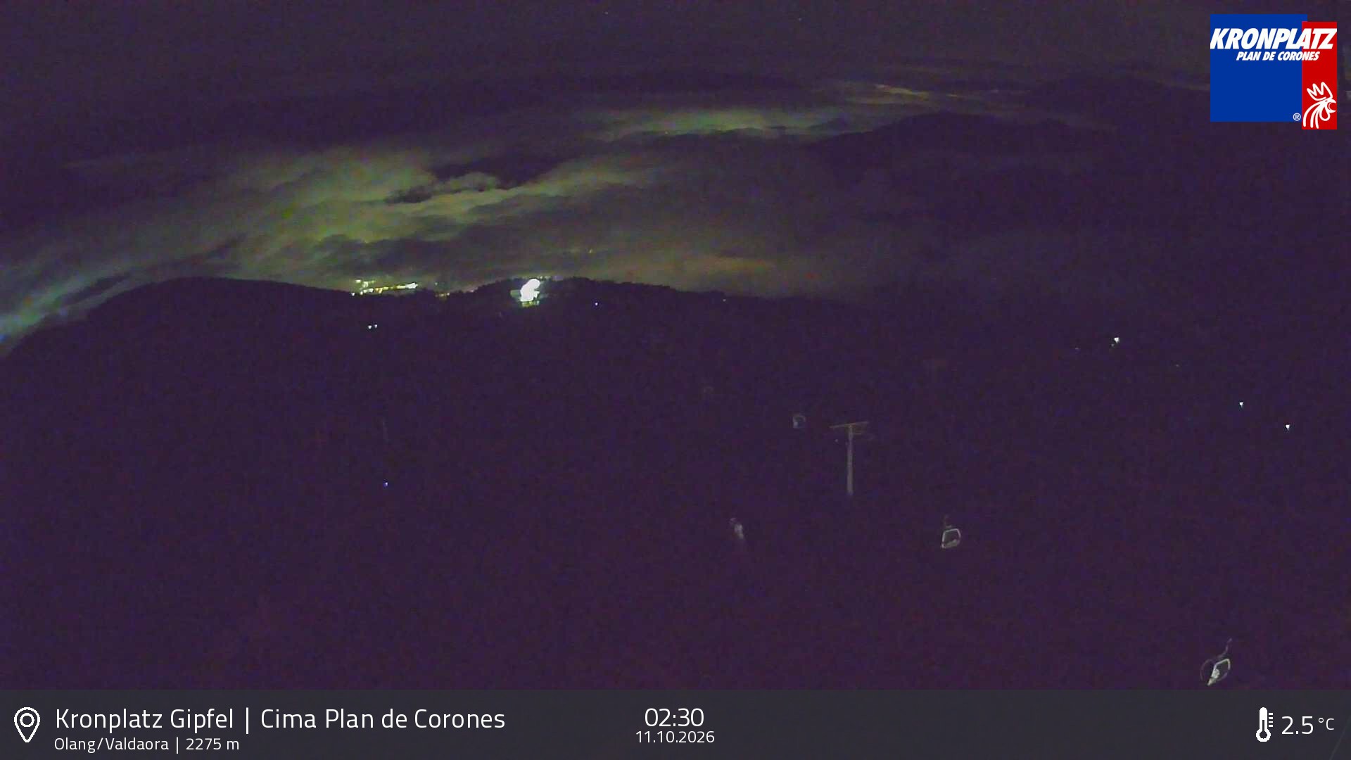 Archived image Webcam Olang, South Tyrol