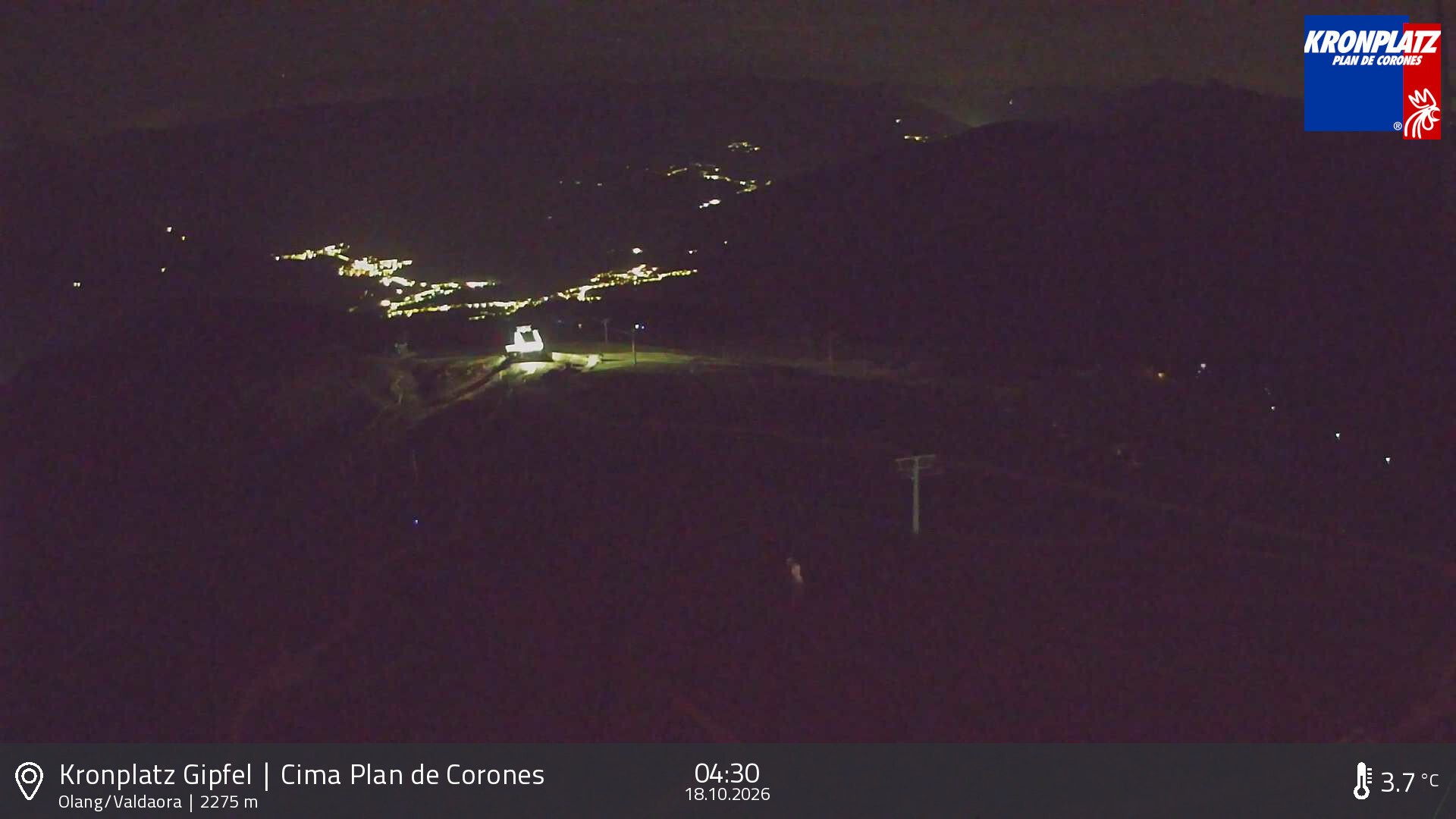 Archived image Webcam Olang, South Tyrol