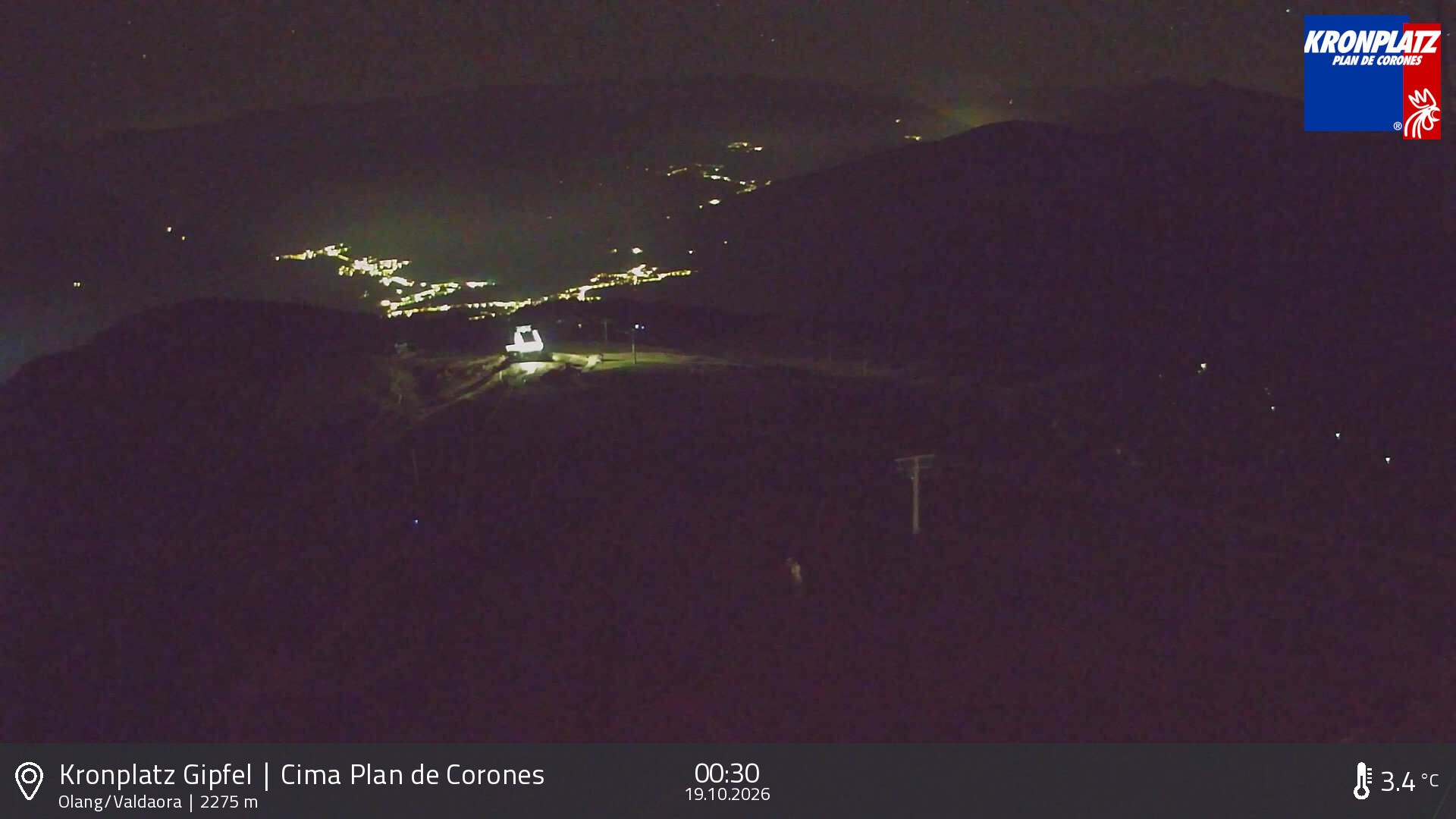 Archiv Foto Webcam Olang, Südtirol
