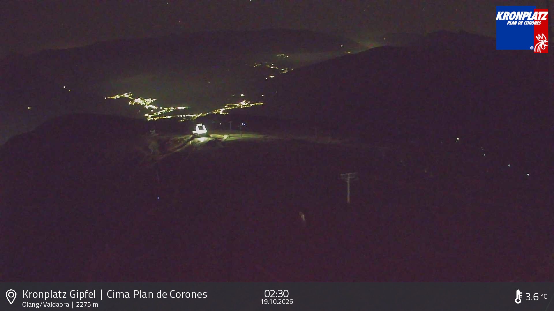 Archiv Foto Webcam Olang, Südtirol