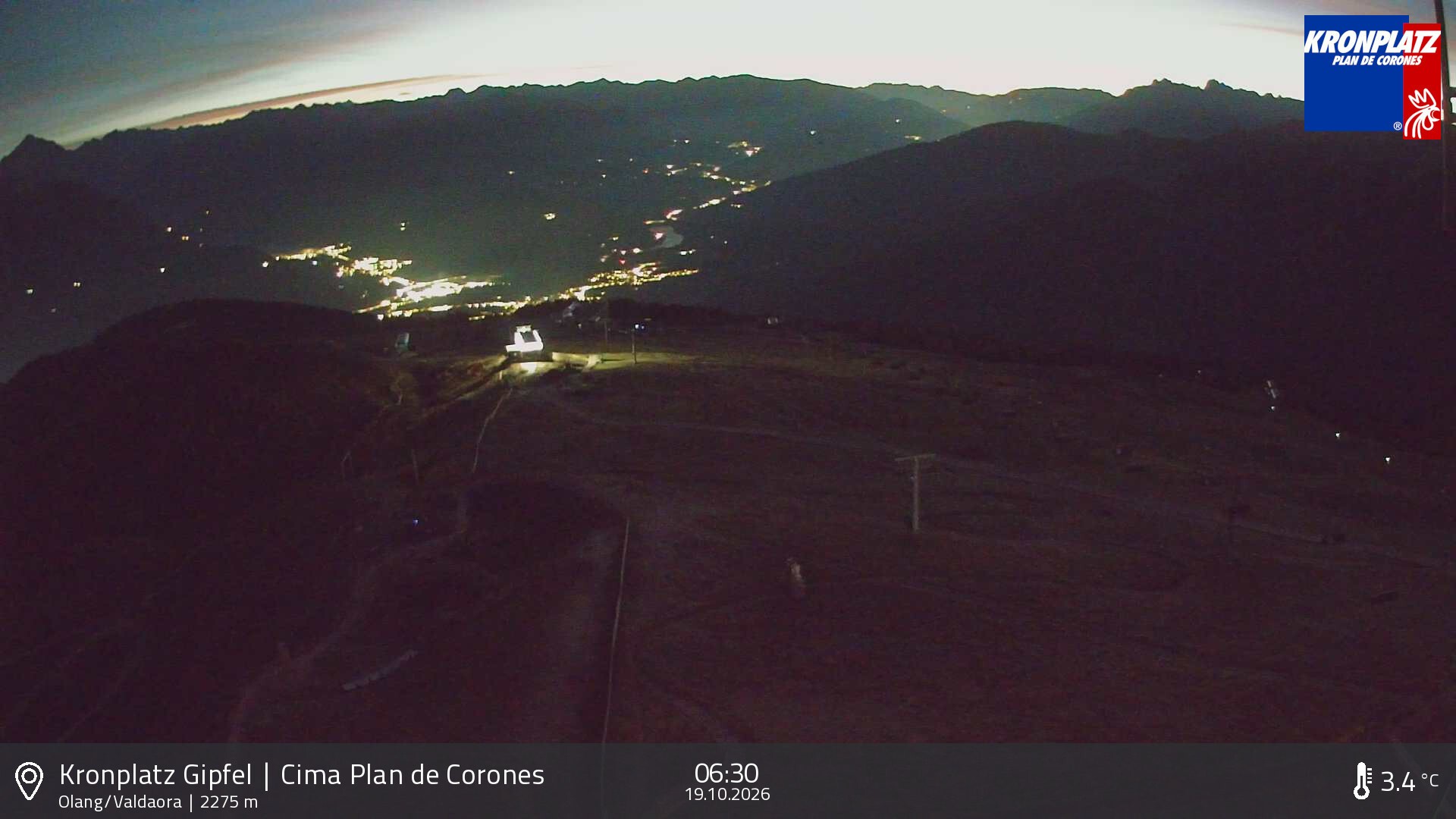 Archiv Foto Webcam Olang, Südtirol