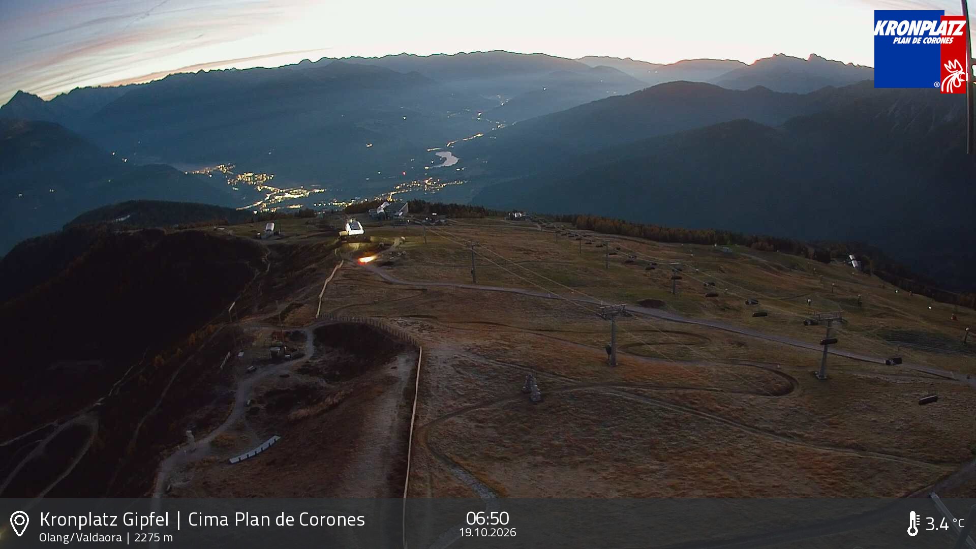 Archiv Foto Webcam Olang, Südtirol