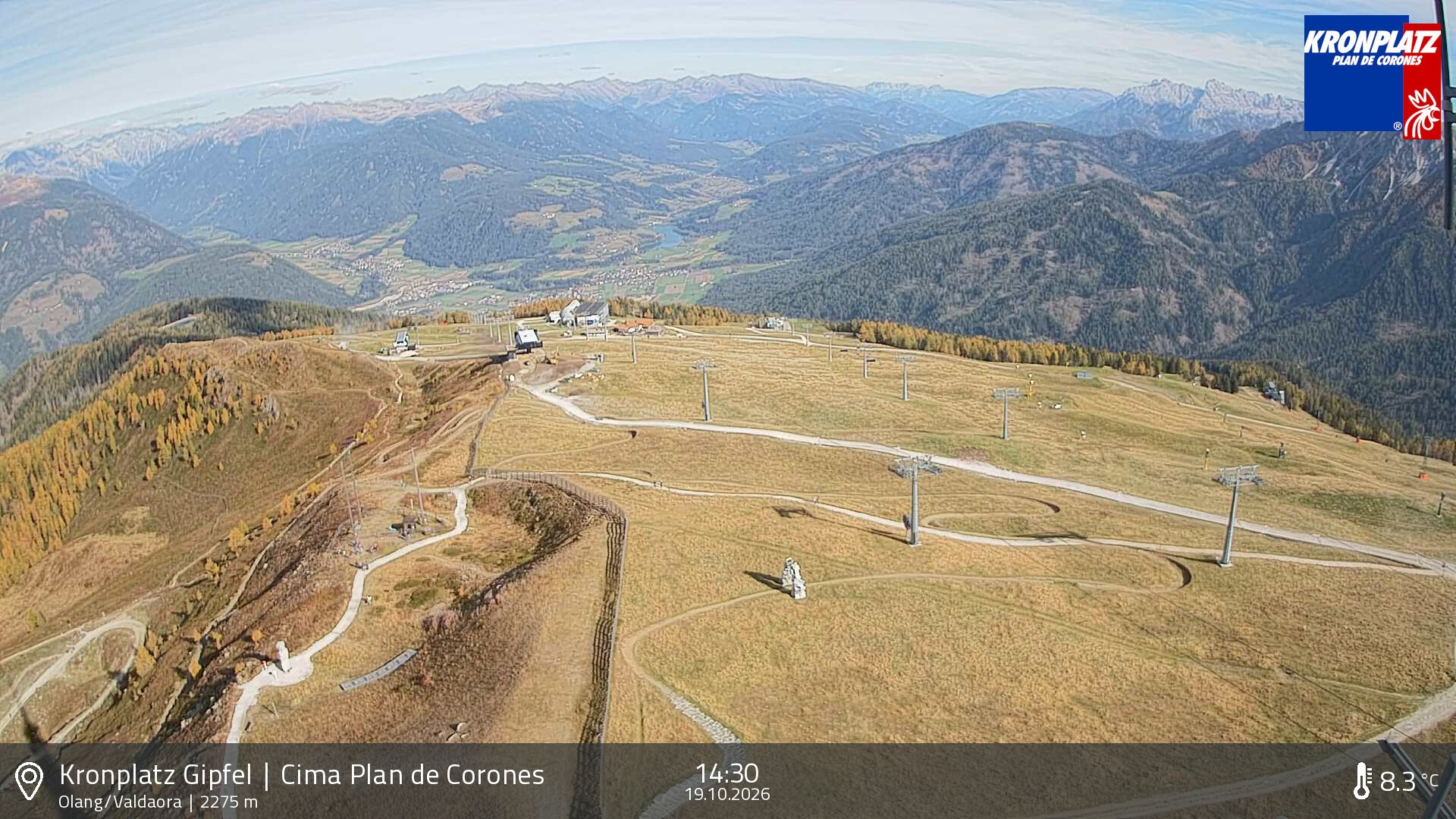Archiv Foto Webcam Olang, Südtirol