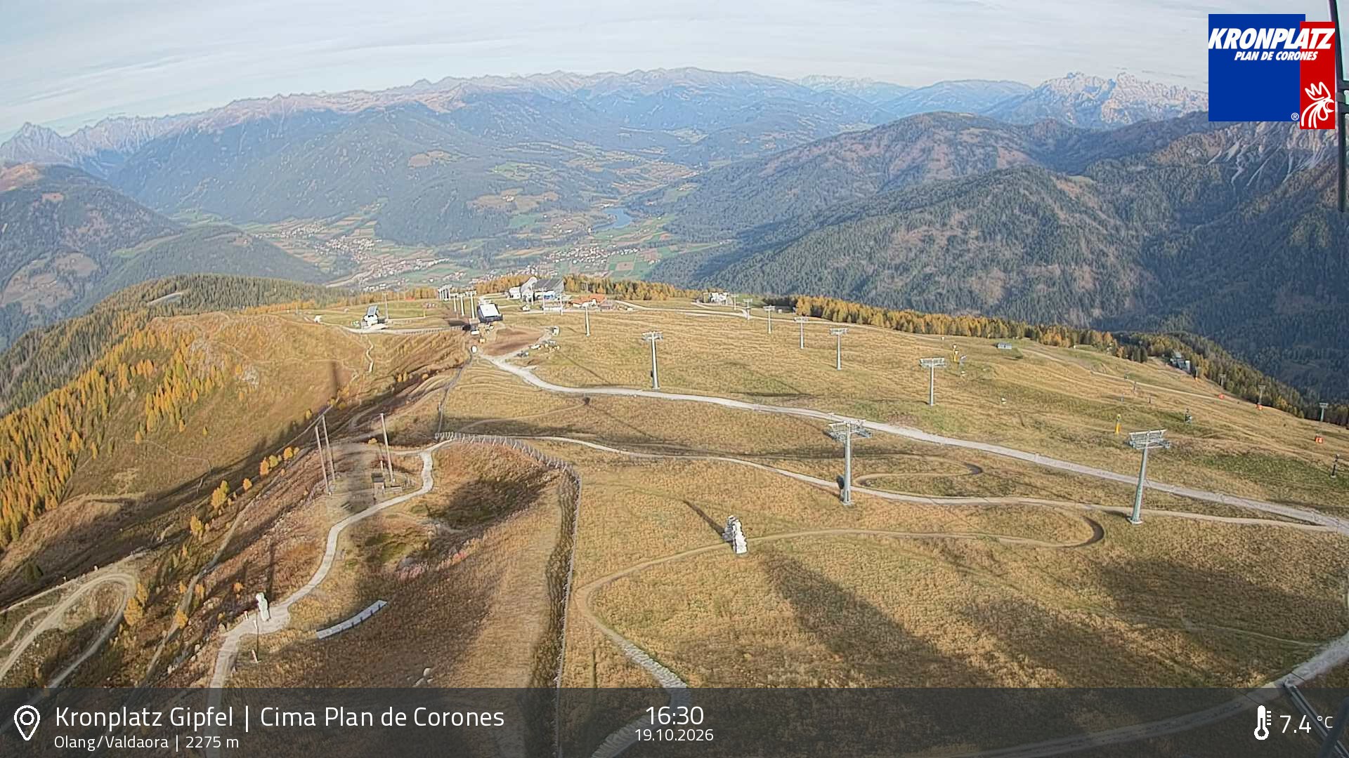 Archiv Foto Webcam Olang, Südtirol