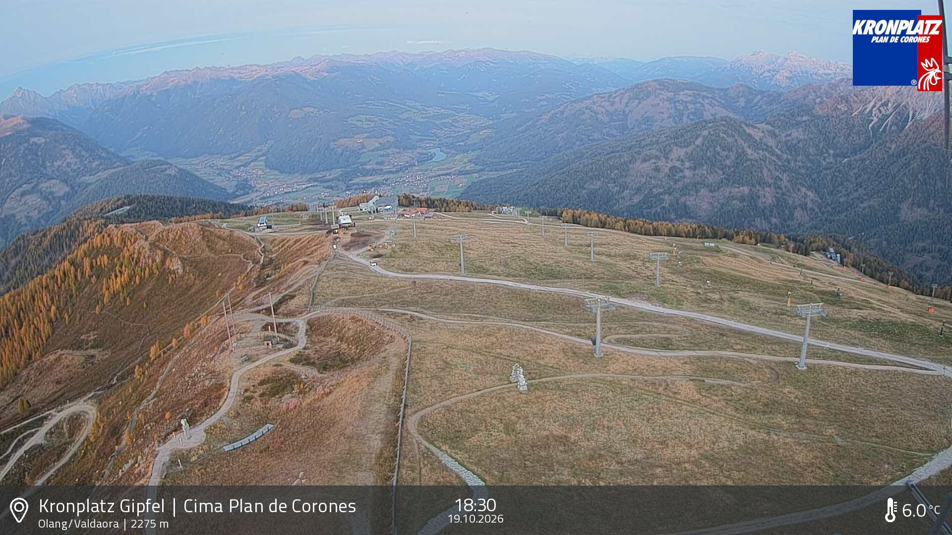 Archiv Foto Webcam Olang, Südtirol