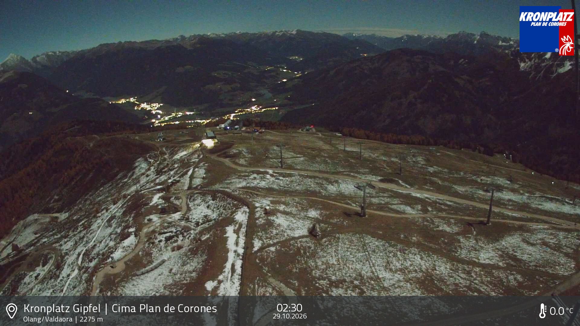 Archiv Foto Webcam Olang, Südtirol