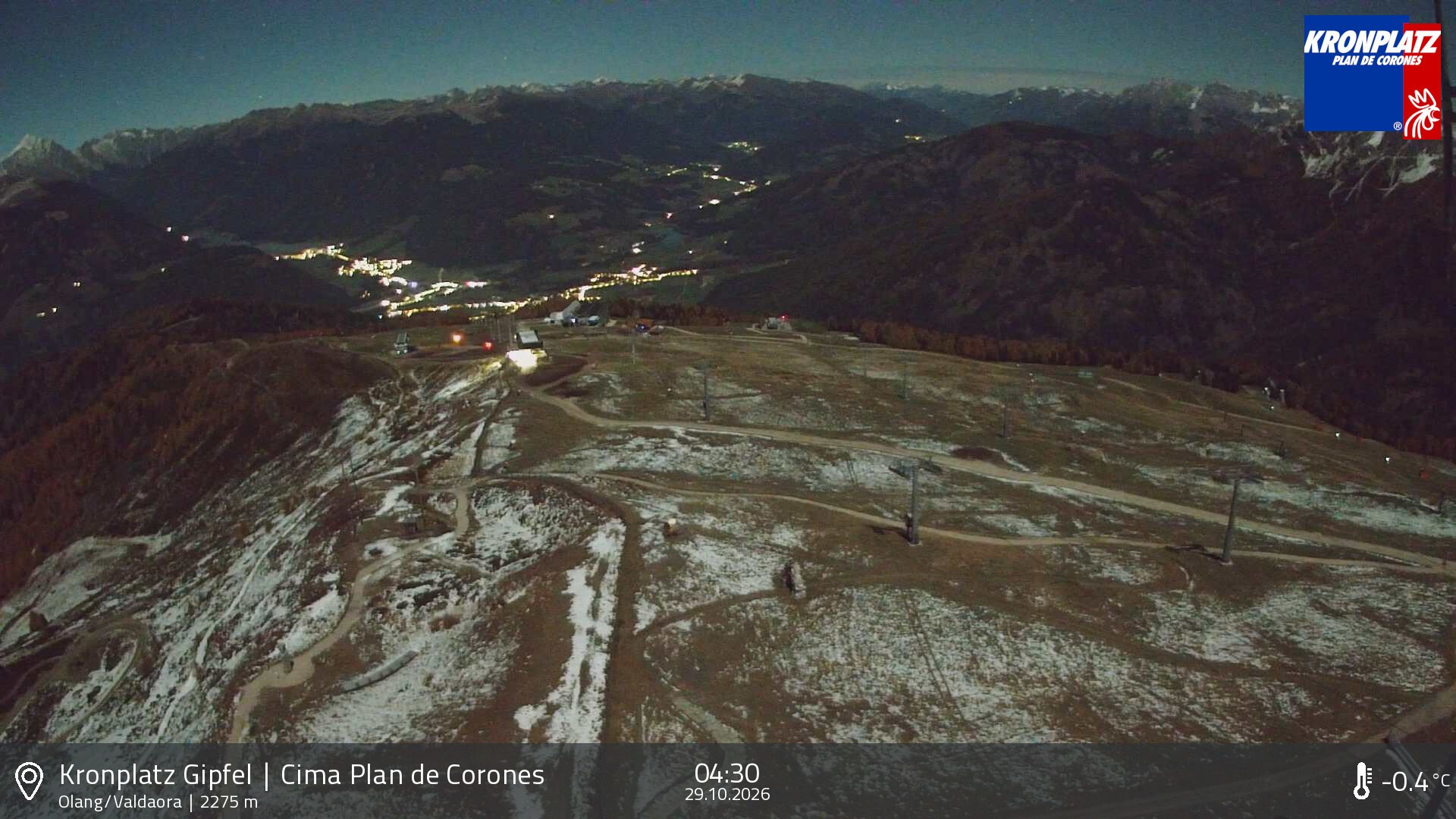 Archiv Foto Webcam Olang, Südtirol