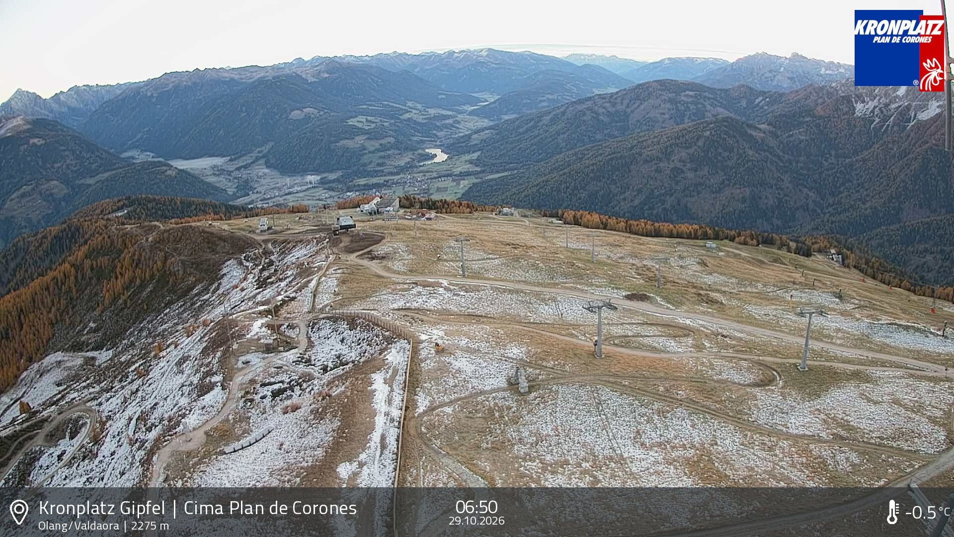 Archiv Foto Webcam Olang, Südtirol