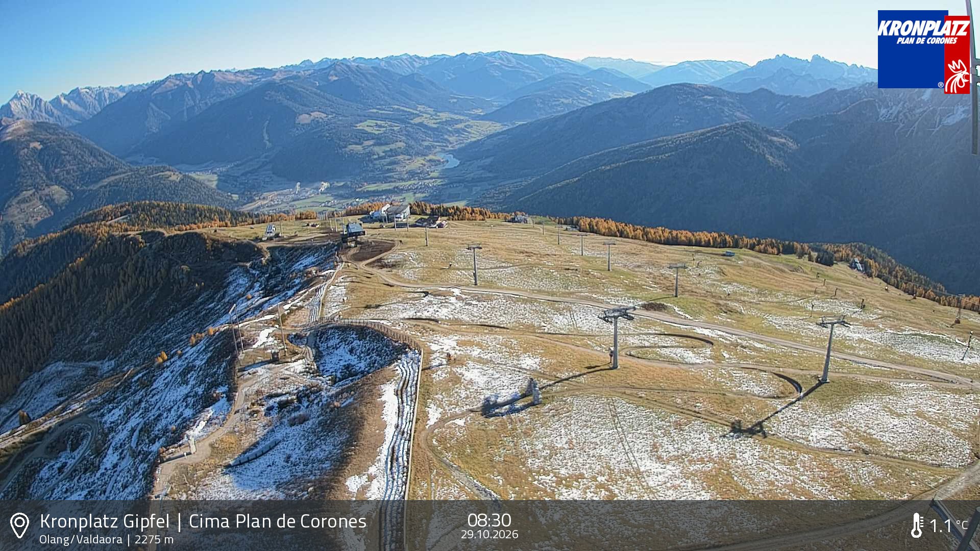 Archiv Foto Webcam Olang, Südtirol