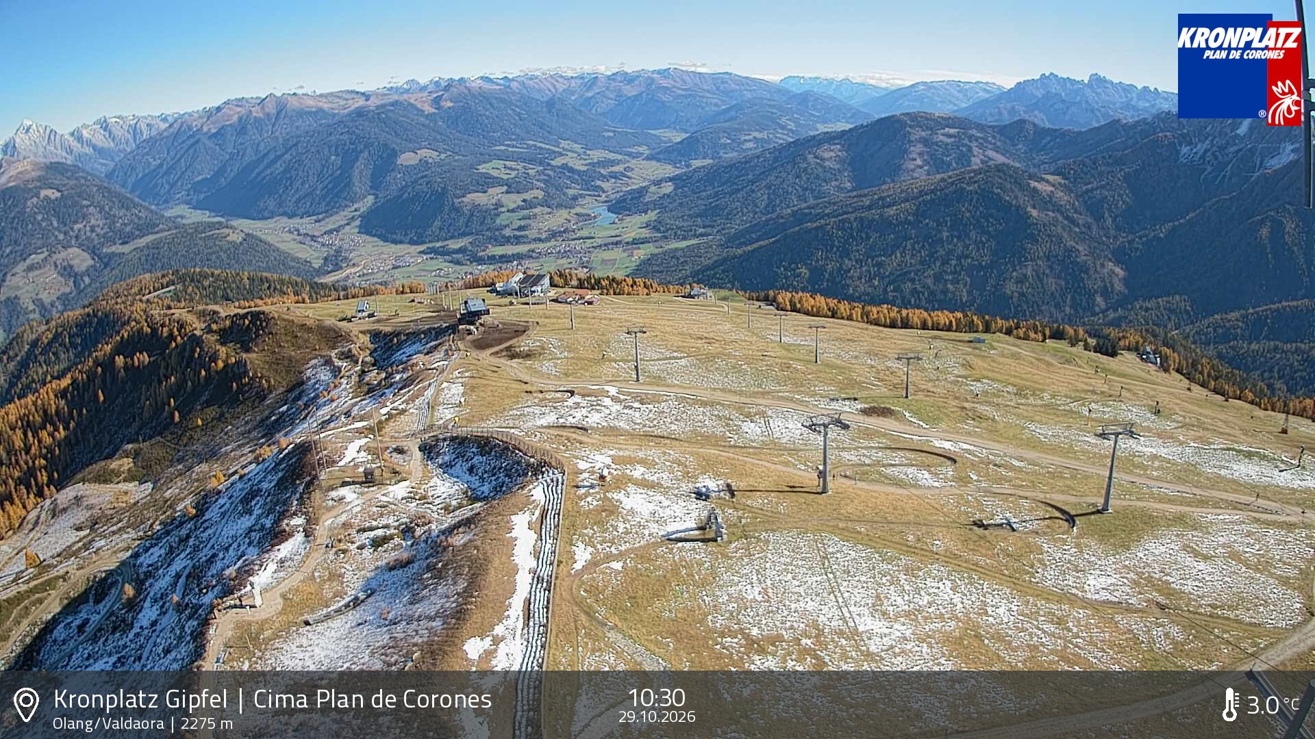 Archiv Foto Webcam Olang, Südtirol