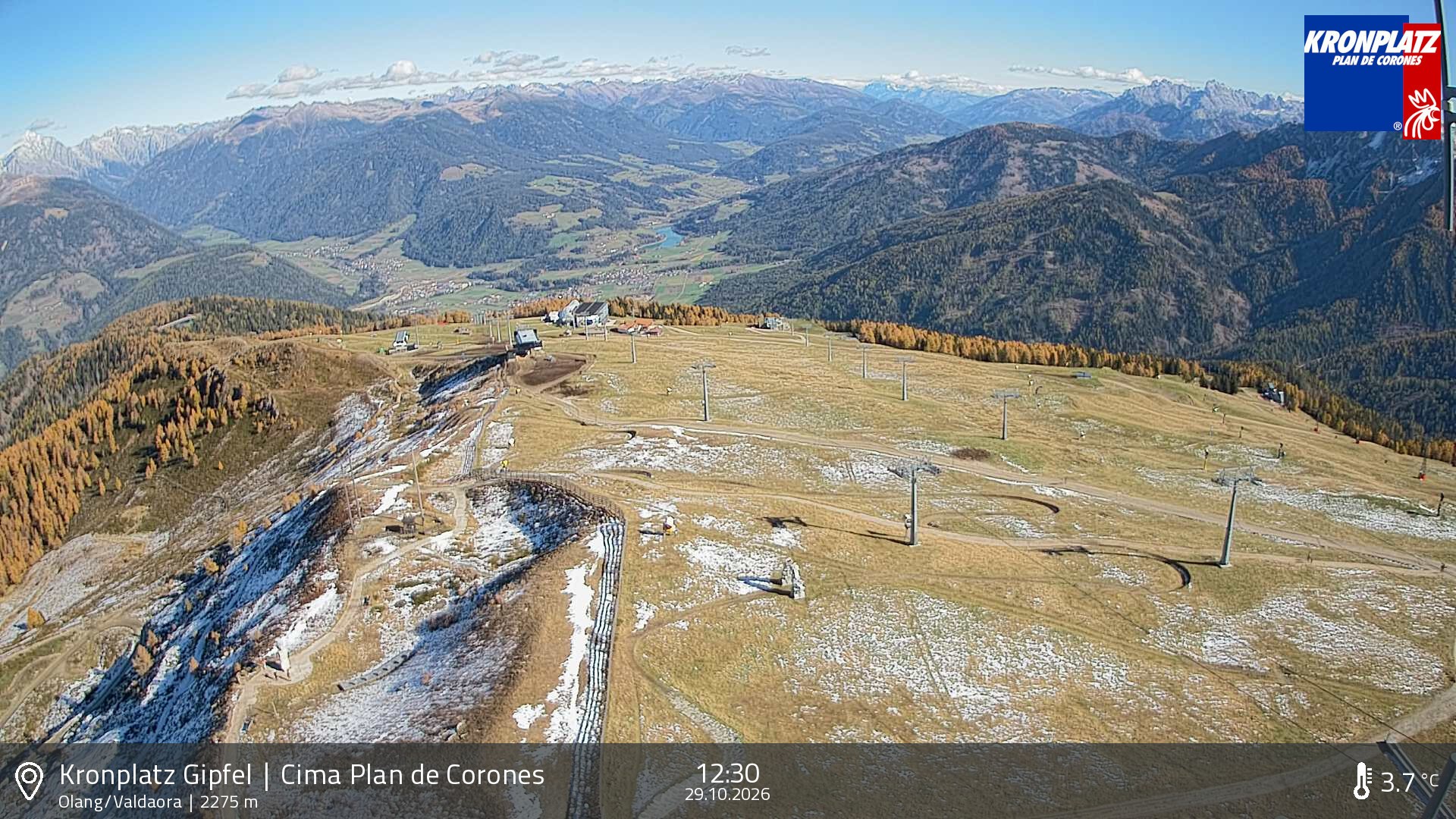 Archiv Foto Webcam Olang, Südtirol