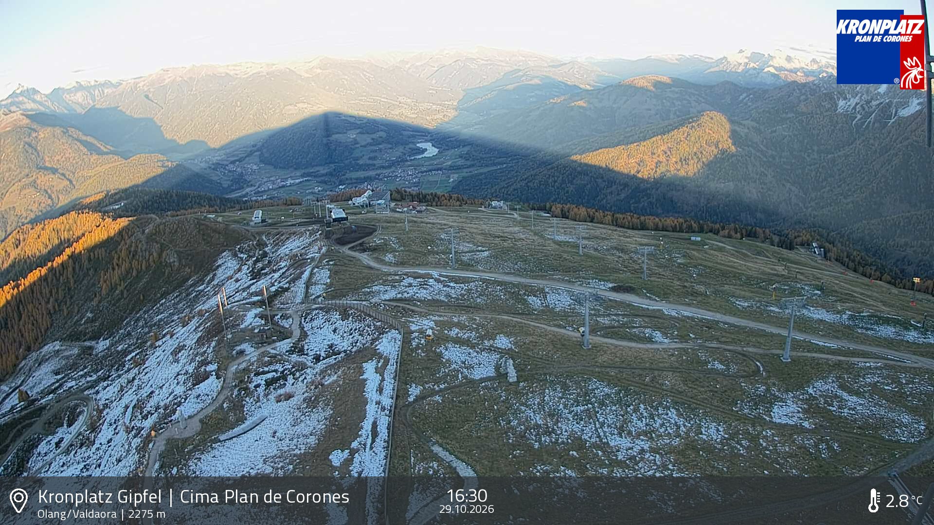Archiv Foto Webcam Olang, Südtirol