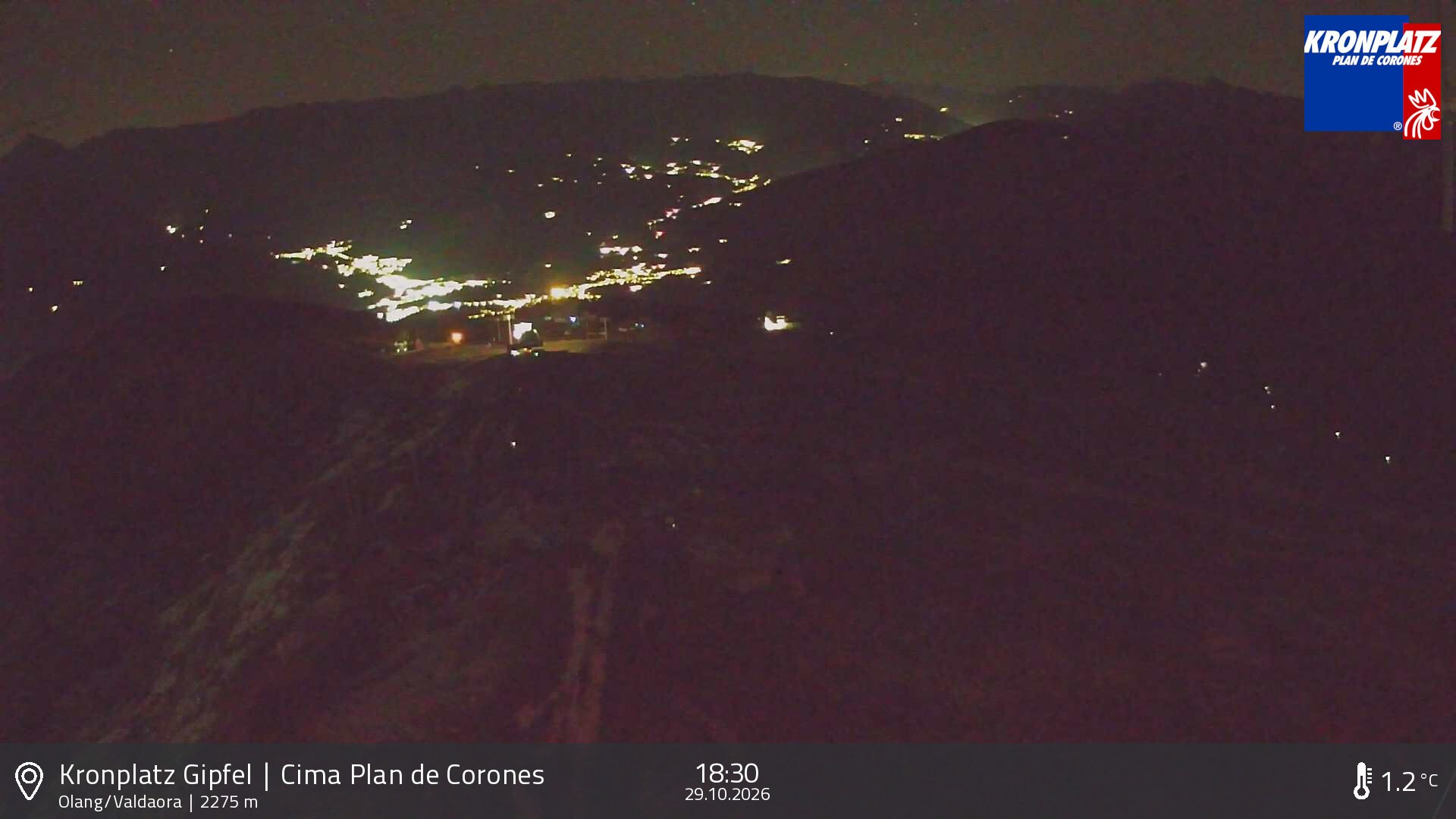 Archiv Foto Webcam Olang, Südtirol