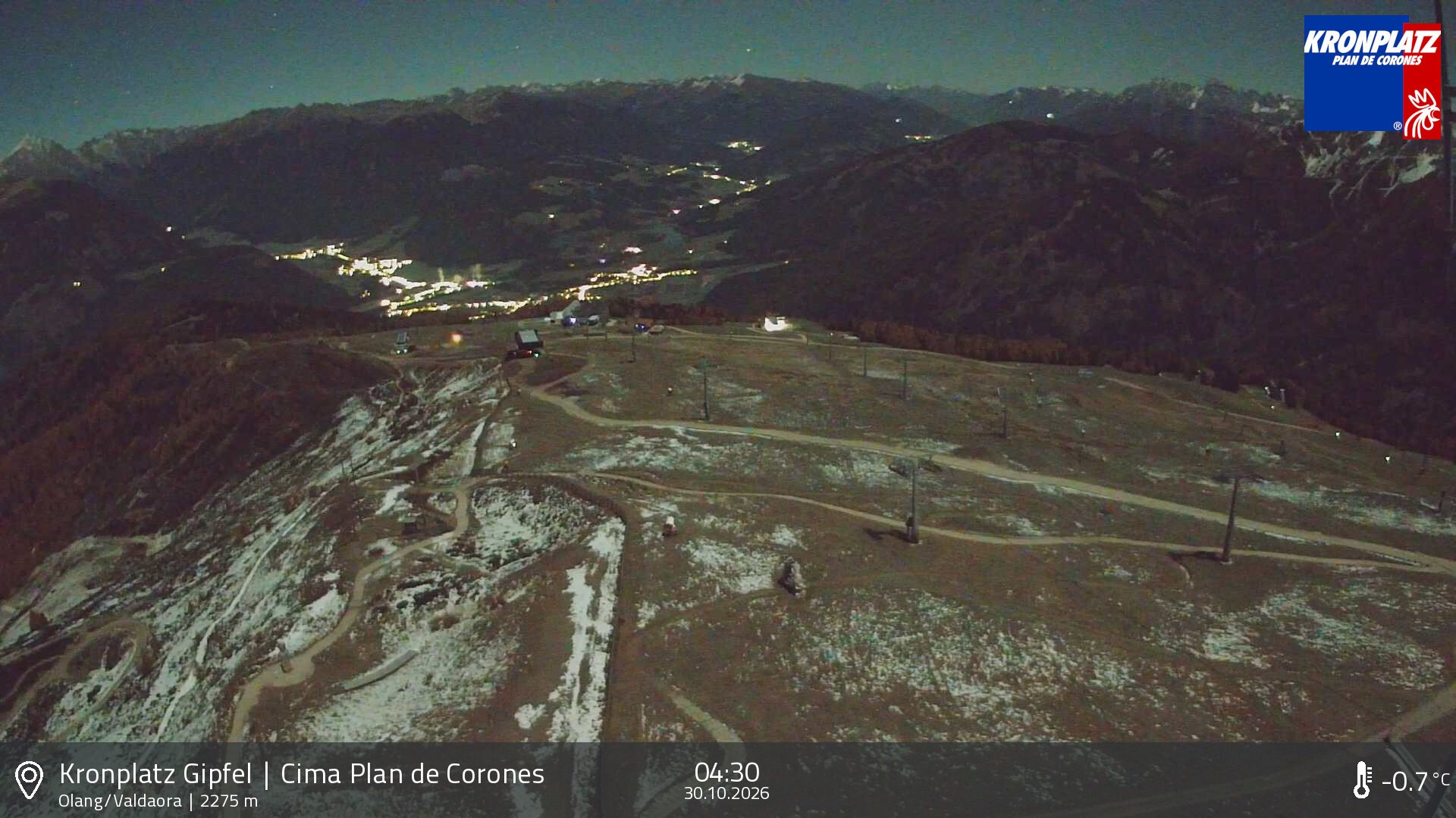 Archiv Foto Webcam Olang, Südtirol