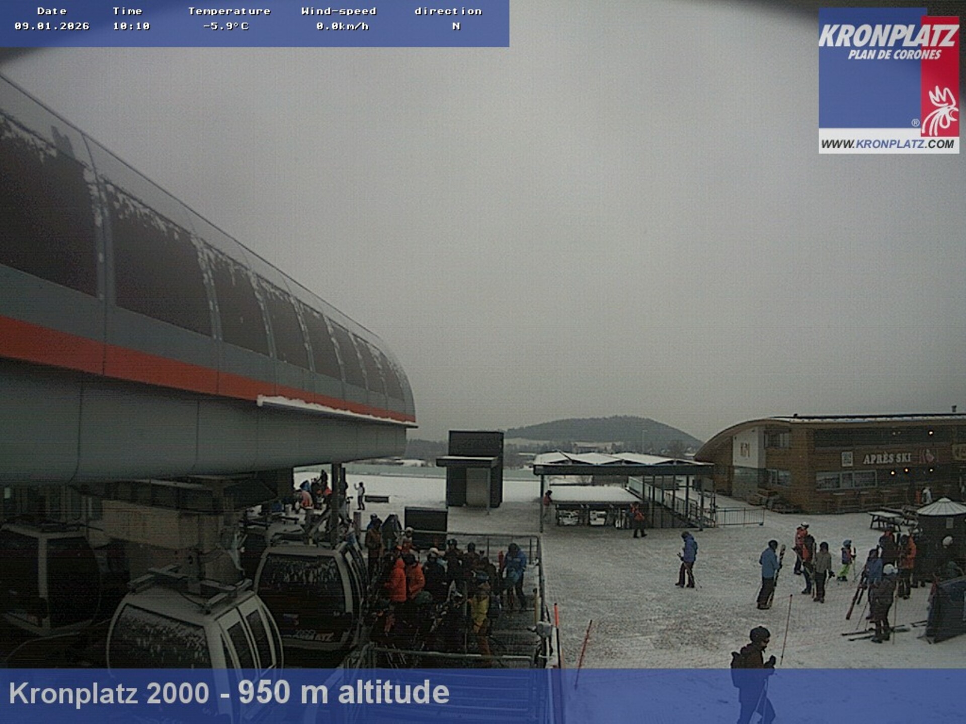Archiv Foto Webcam Talstation Kronplatz I und II, Südtirol
