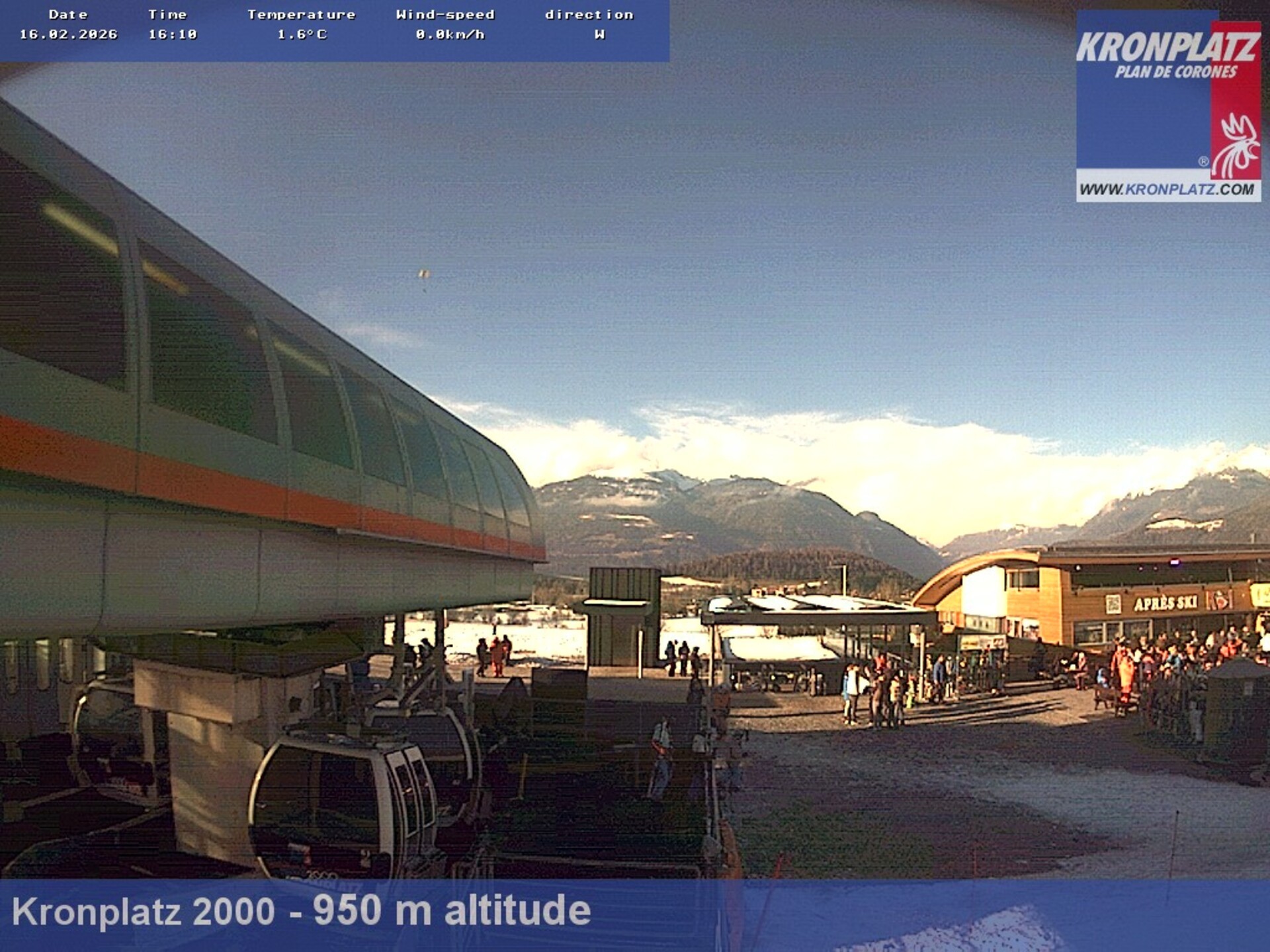 Archiv Foto Webcam Talstation Kronplatz I und II, Südtirol