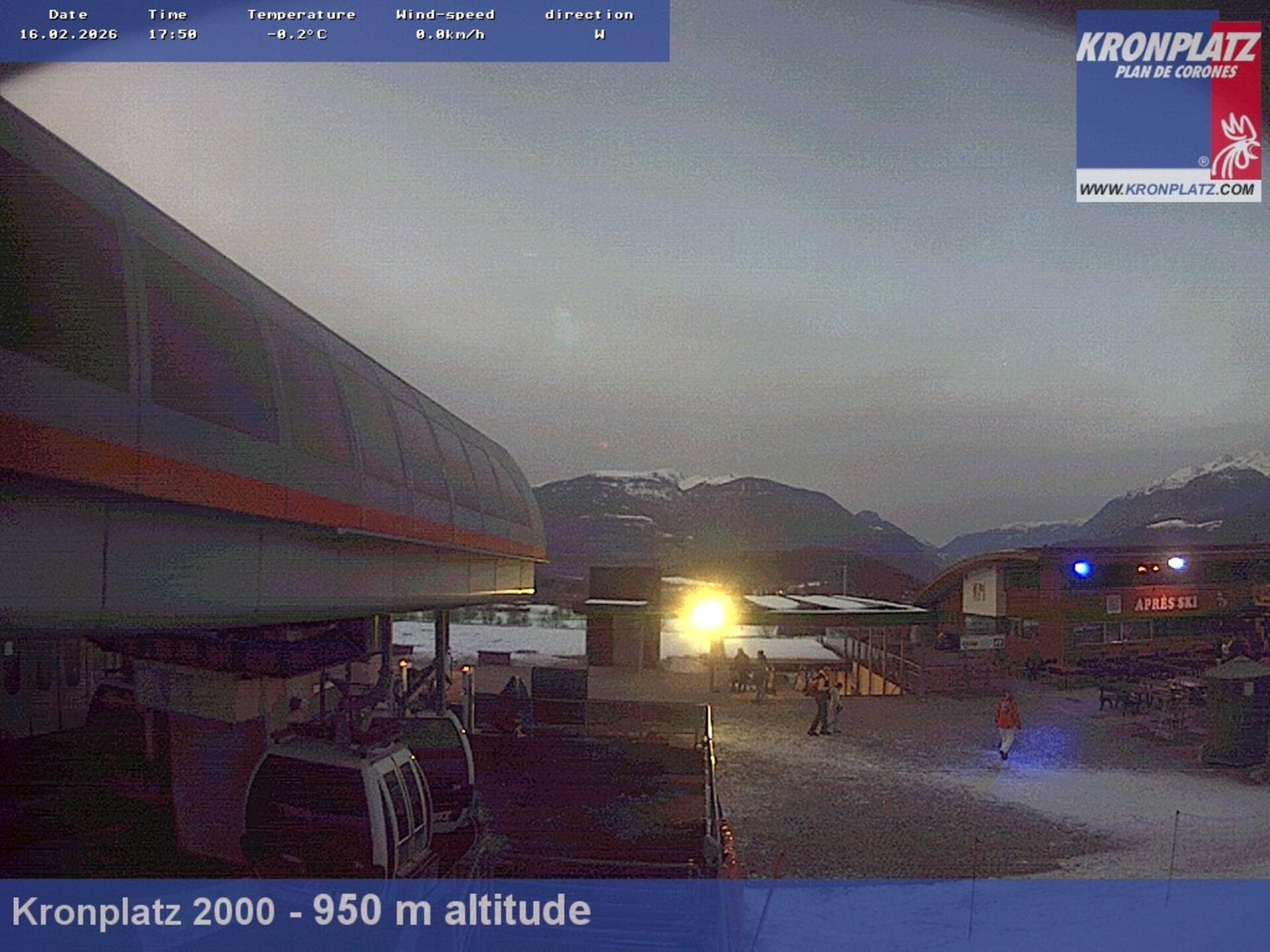 Archiv Foto Webcam Talstation Kronplatz I und II, Südtirol
