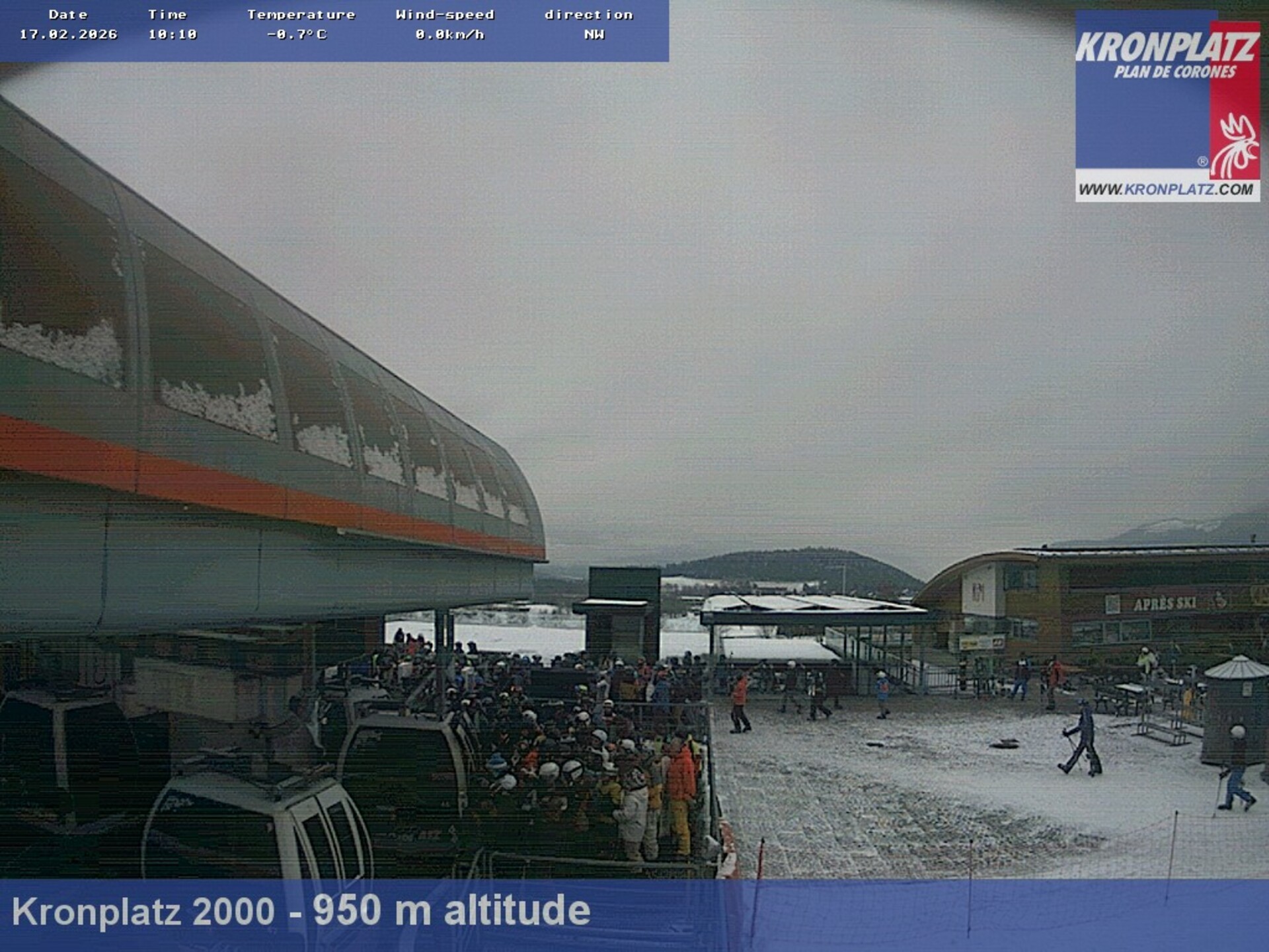 Archiv Foto Webcam Talstation Kronplatz I und II, Südtirol