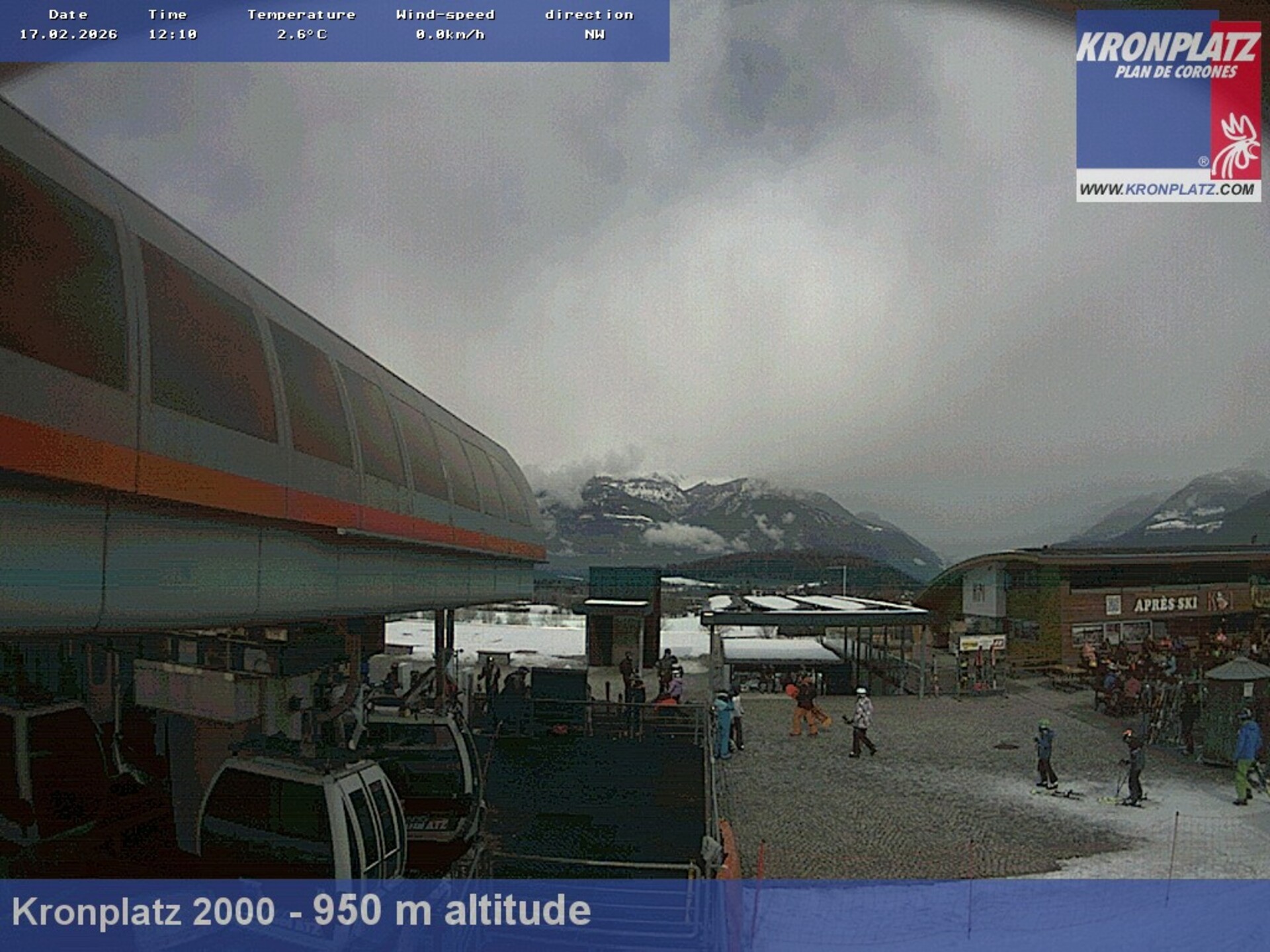 Archiv Foto Webcam Talstation Kronplatz I und II, Südtirol