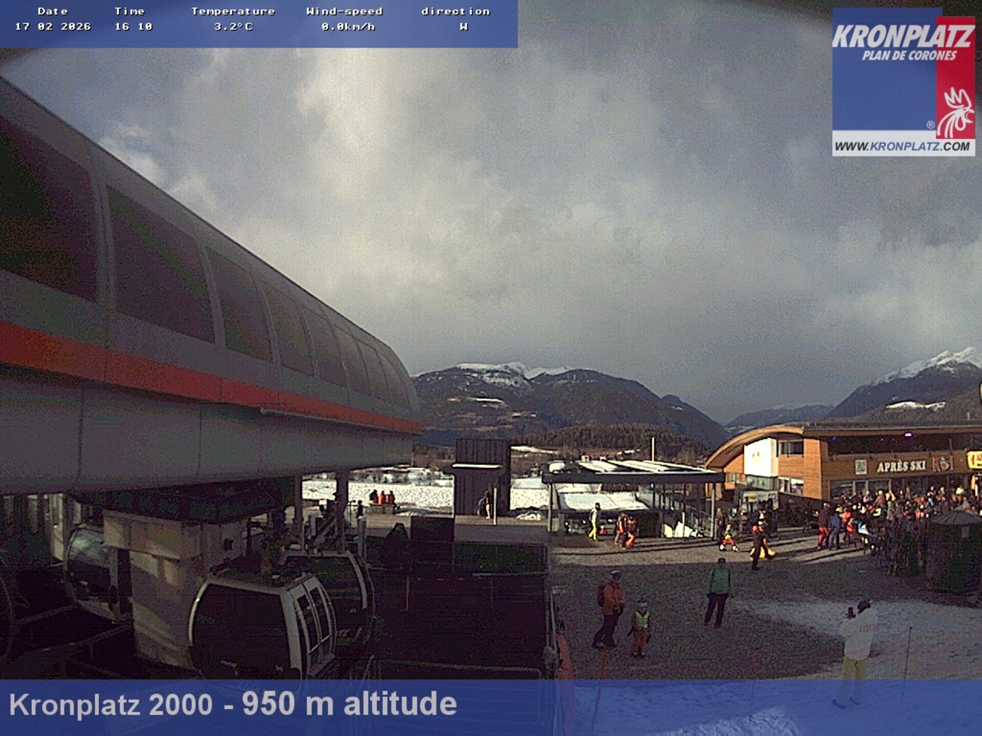 Archiv Foto Webcam Talstation Kronplatz I und II, Südtirol