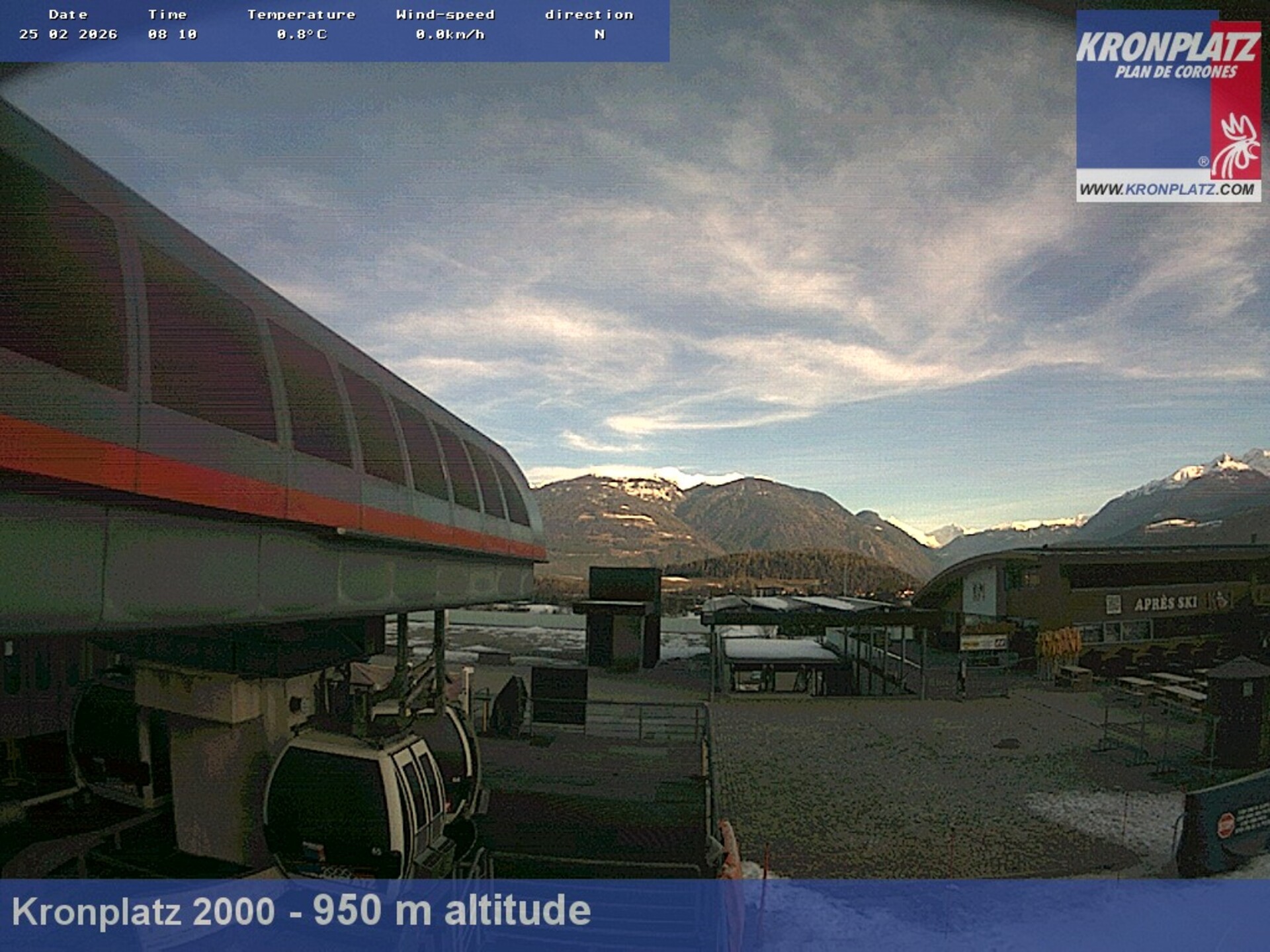 Archiv Foto Webcam Talstation Kronplatz I und II, Südtirol